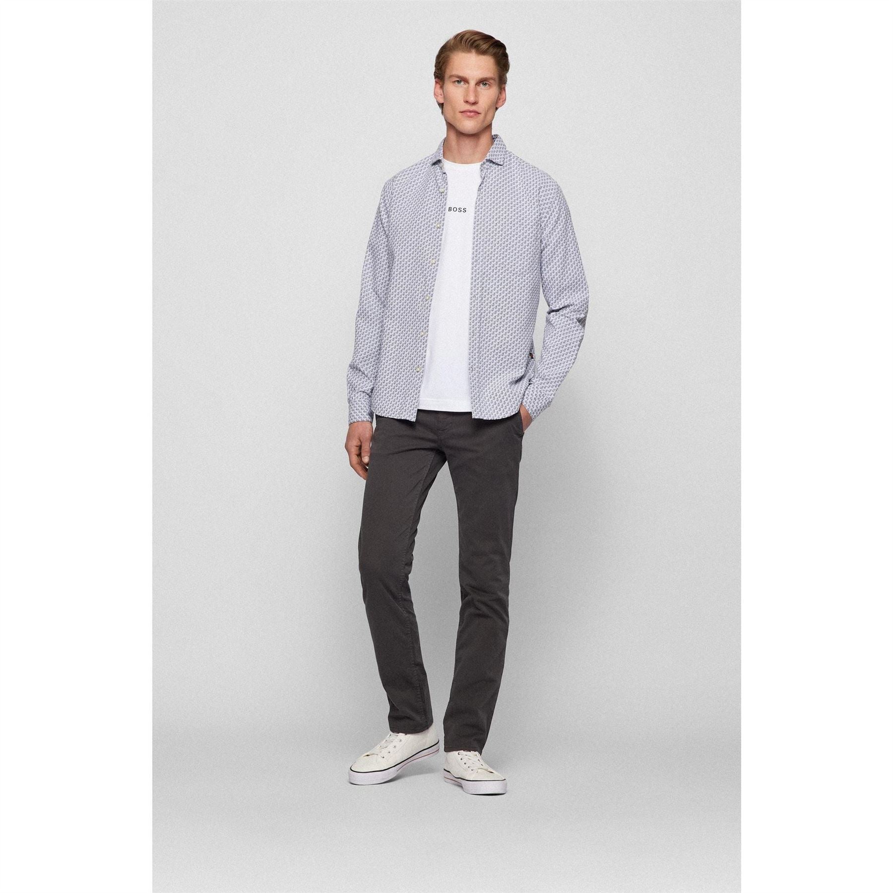 Boss Hbo Chino Slim Trousers, Slim Fit