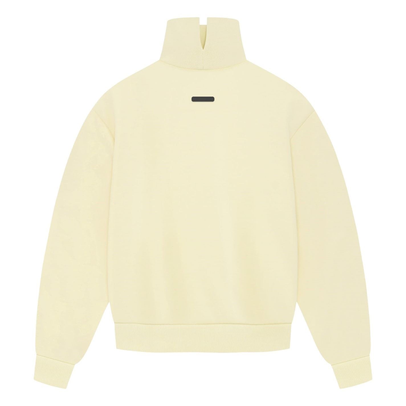 adidas Relaxed Fit Embroidered Lettering Funnel Neck Long Sleeve Athletic Top