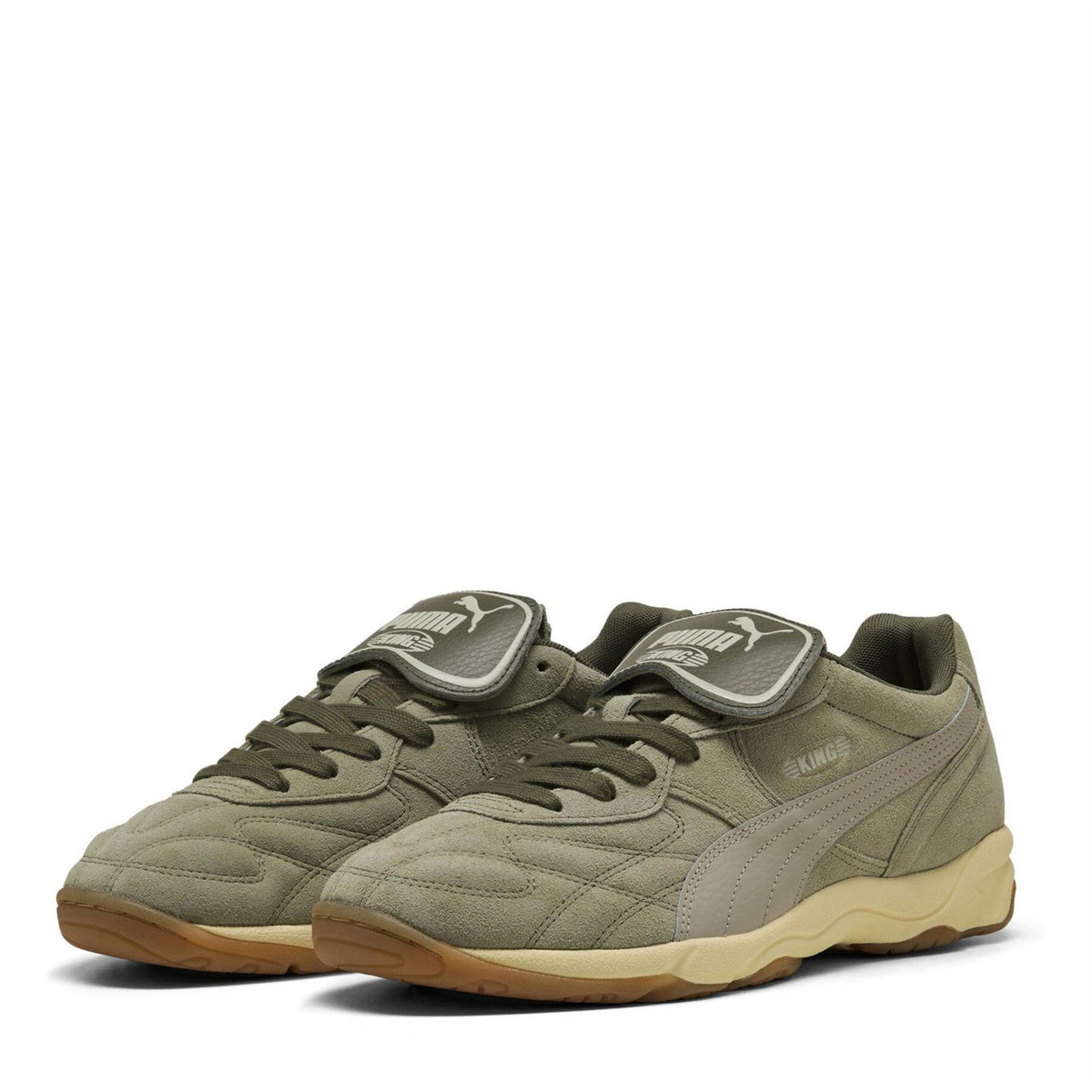 Puma King Indoor Suede Low Top Trainers