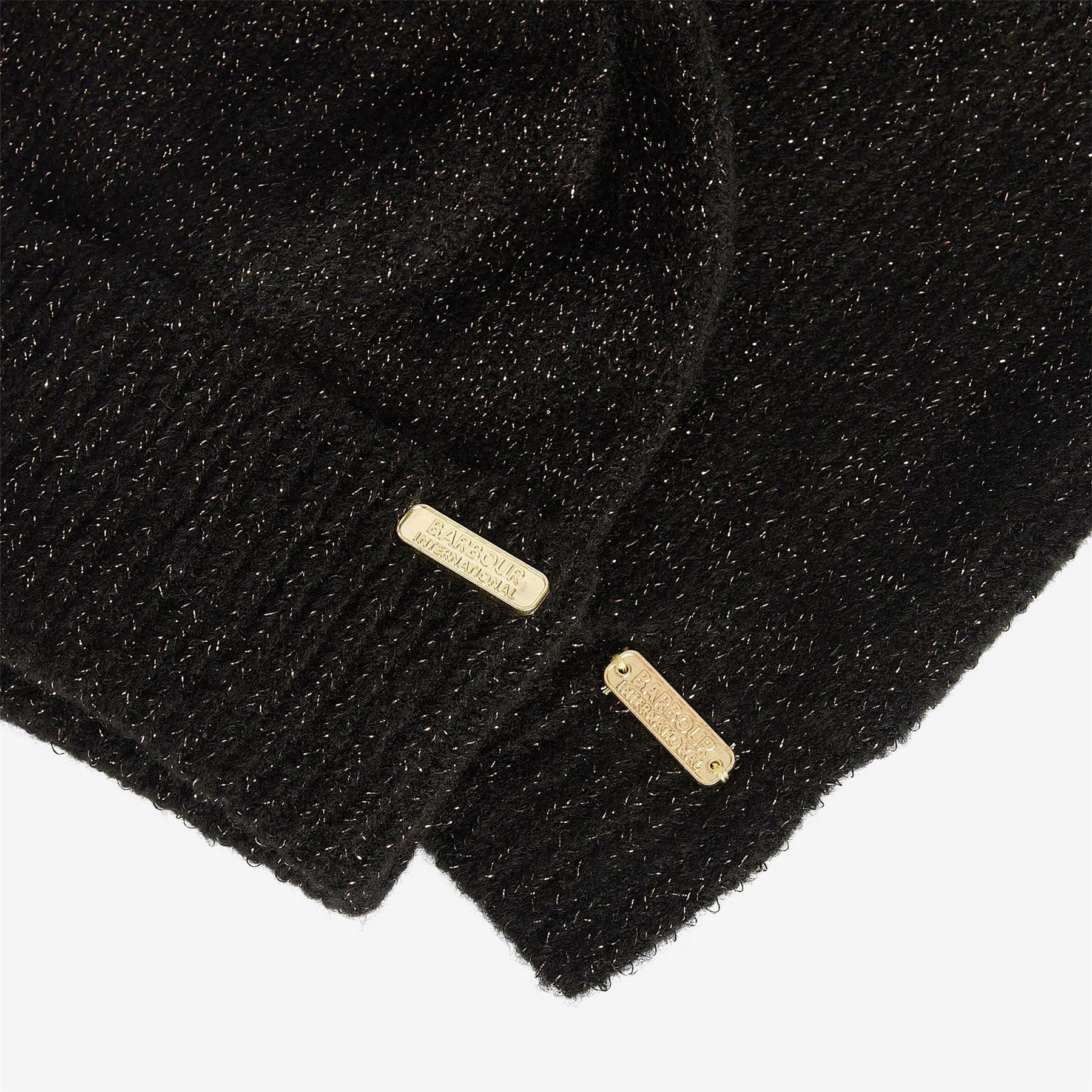Barbour International Beanie  And  Scarf Gift Set