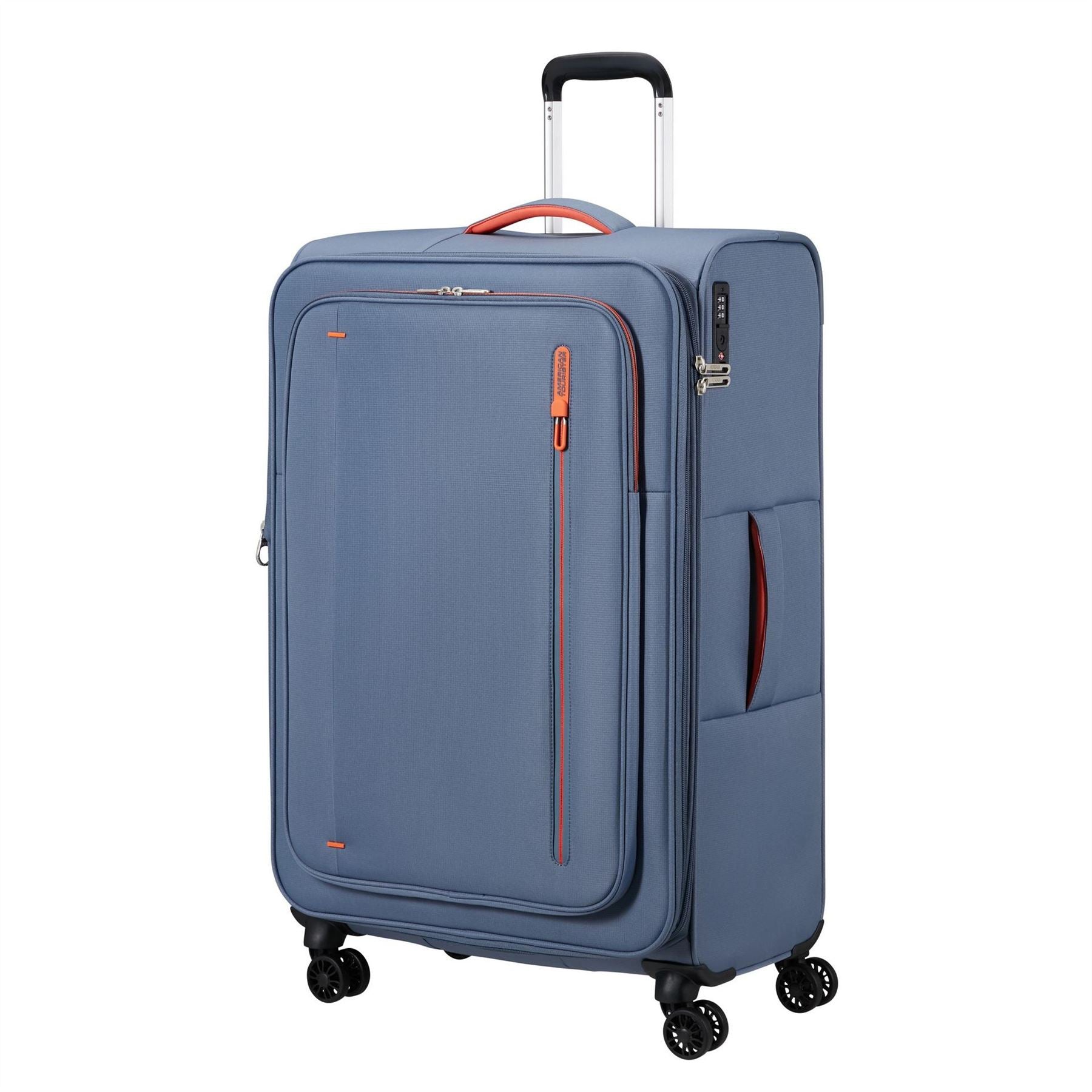 American Tourister Spinner 78.5x49x30 32cm Exp Tsa Large Soft Suitcase