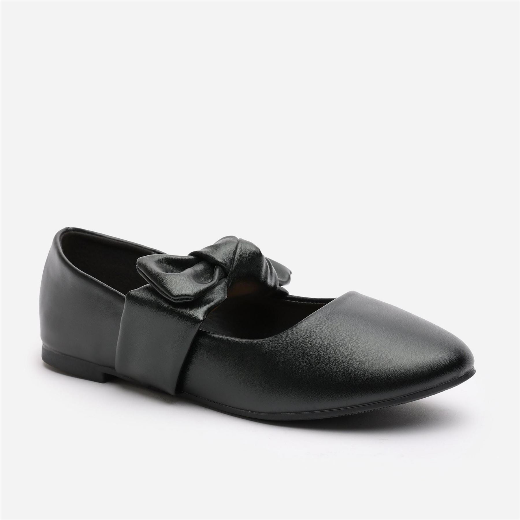 Wheres That From Bow Strap Ballet Pumps