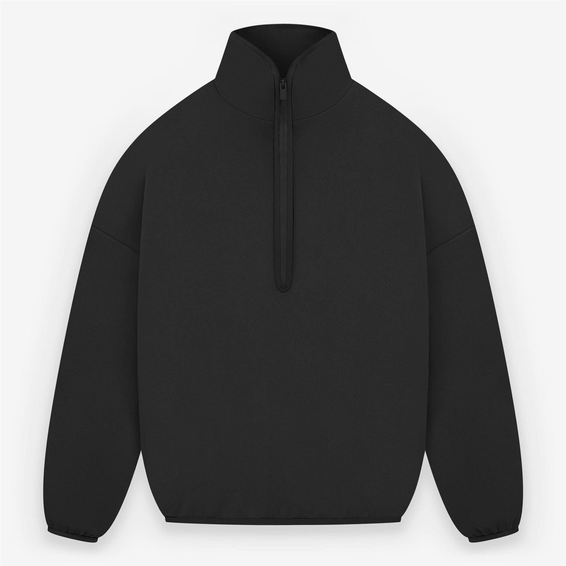 adidas Lettering Relaxed Fit Funnel Neck Long Sleeve Drop Shoulder Athletic Top