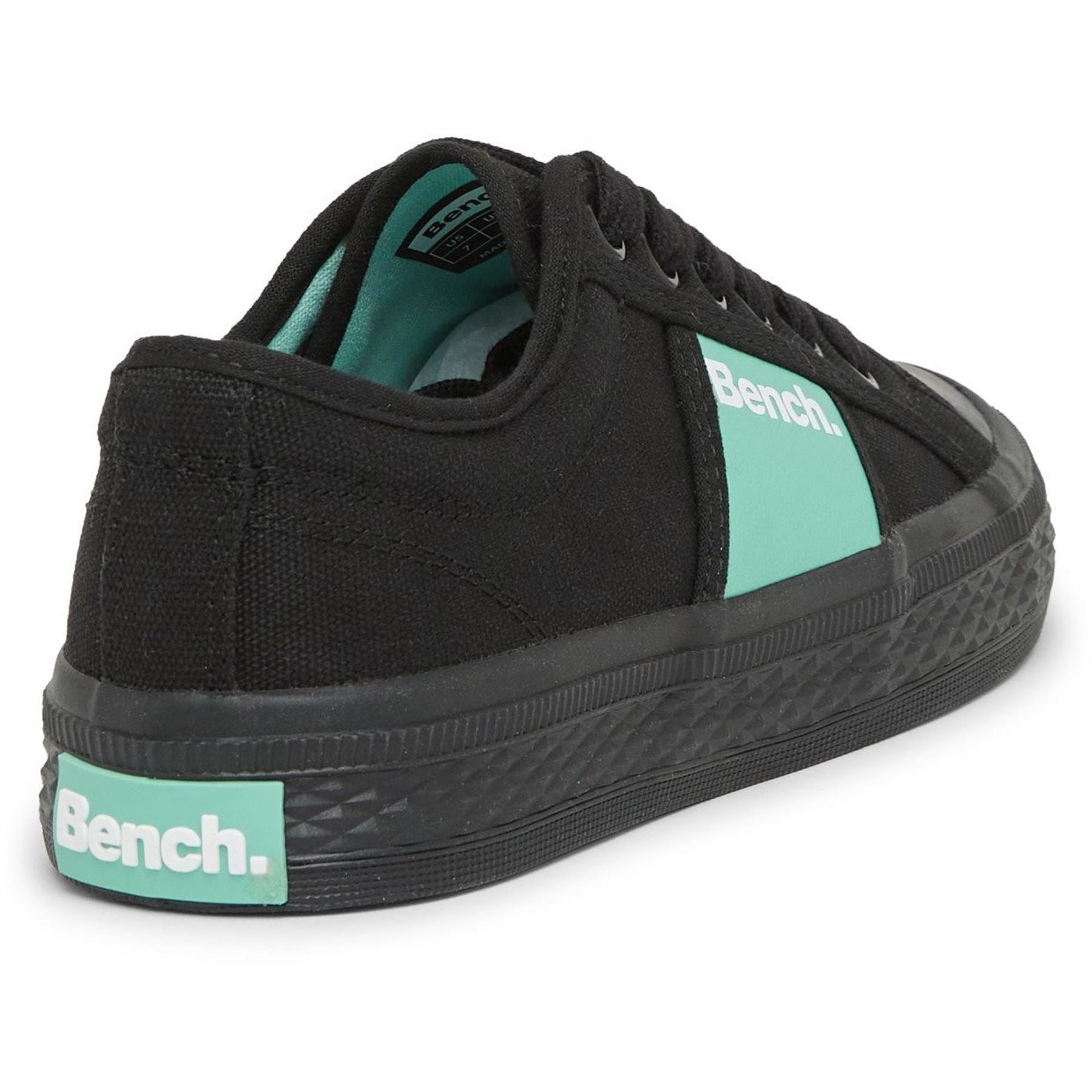 Bench Vicky Canvas Low Top Sneakers with Lettering