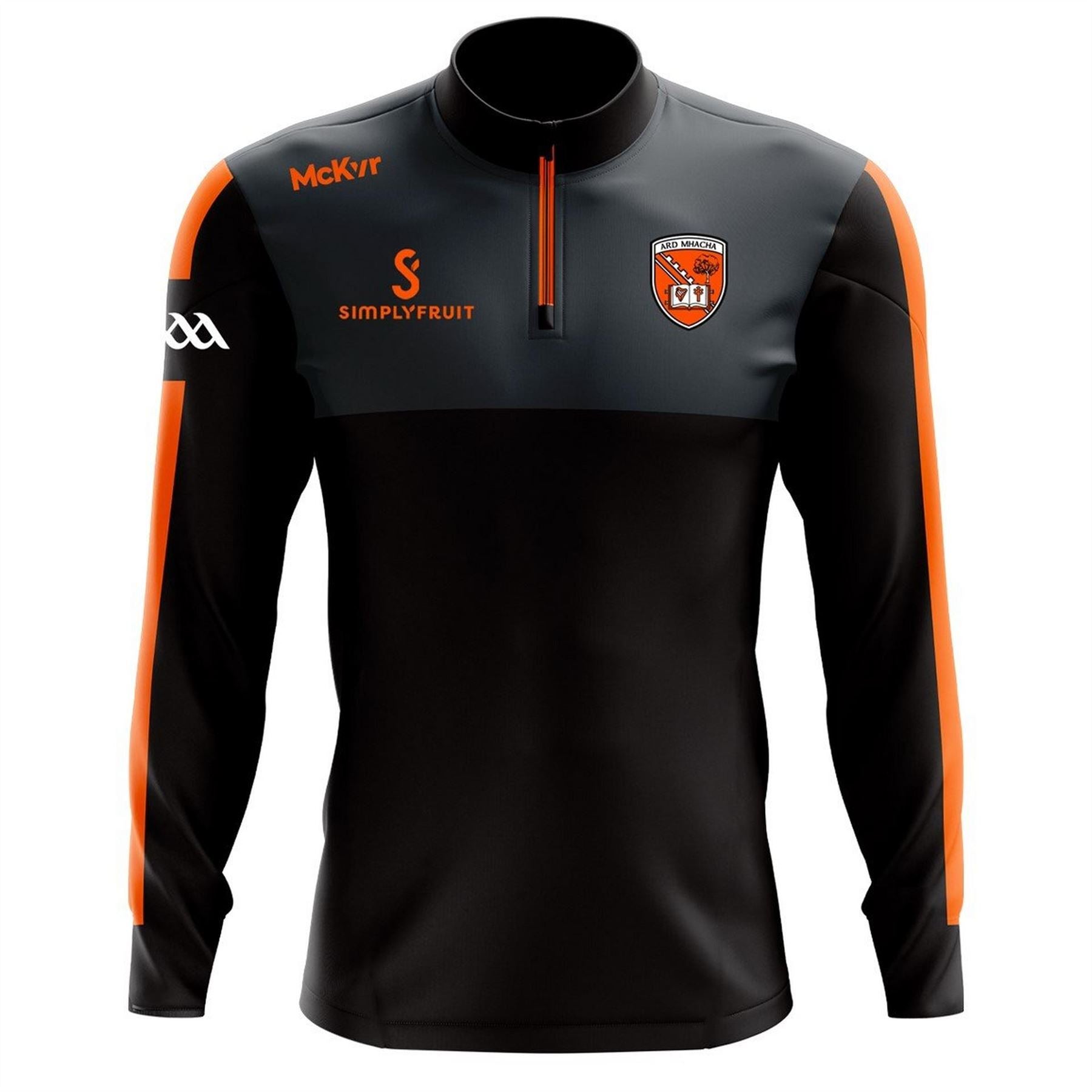 McKeever Sports Armagh Edge Zip Top Senior