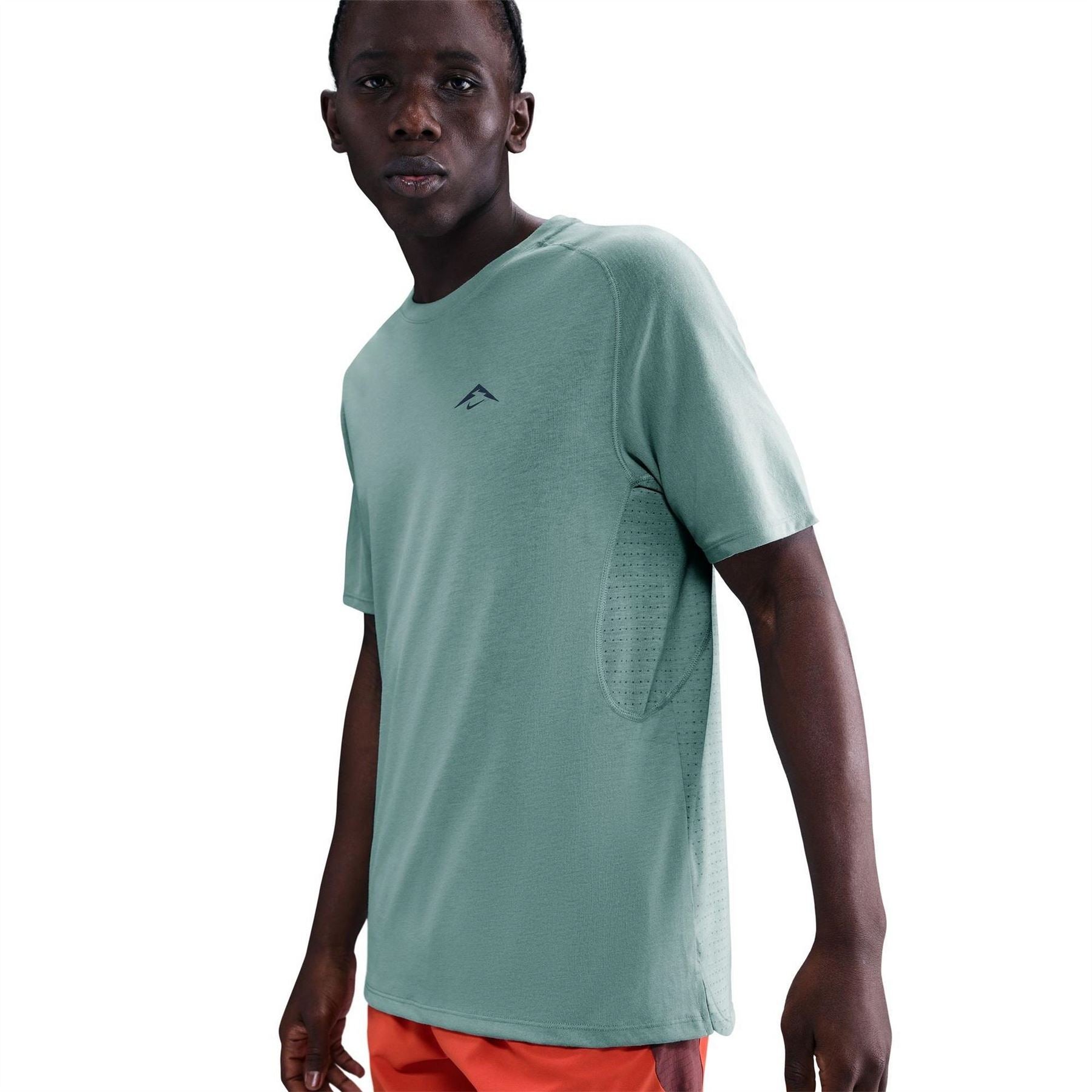 Nike Solar Stitched Detail Crew Neck Short Sleeve Jersey T-Shirt