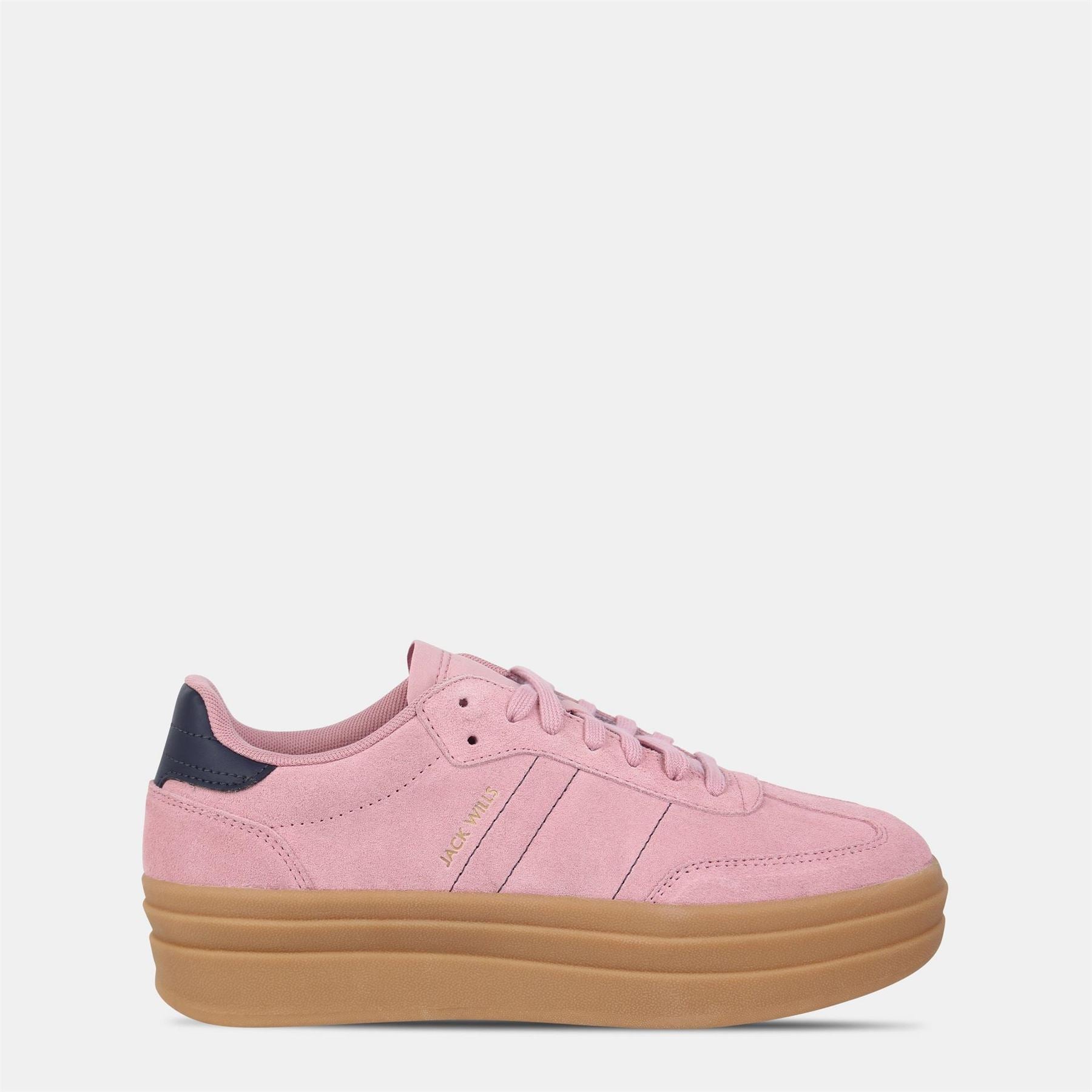 Jack Wills Suede Low Top Trainers
