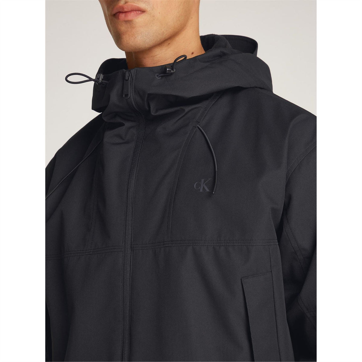 Calvin Klein Jeans Long Sleeve Windbreaker
