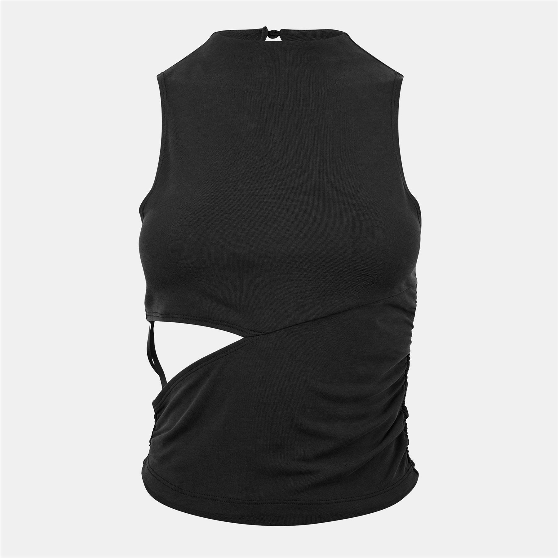 Jack Wills High Neck Side Slash Tank Top