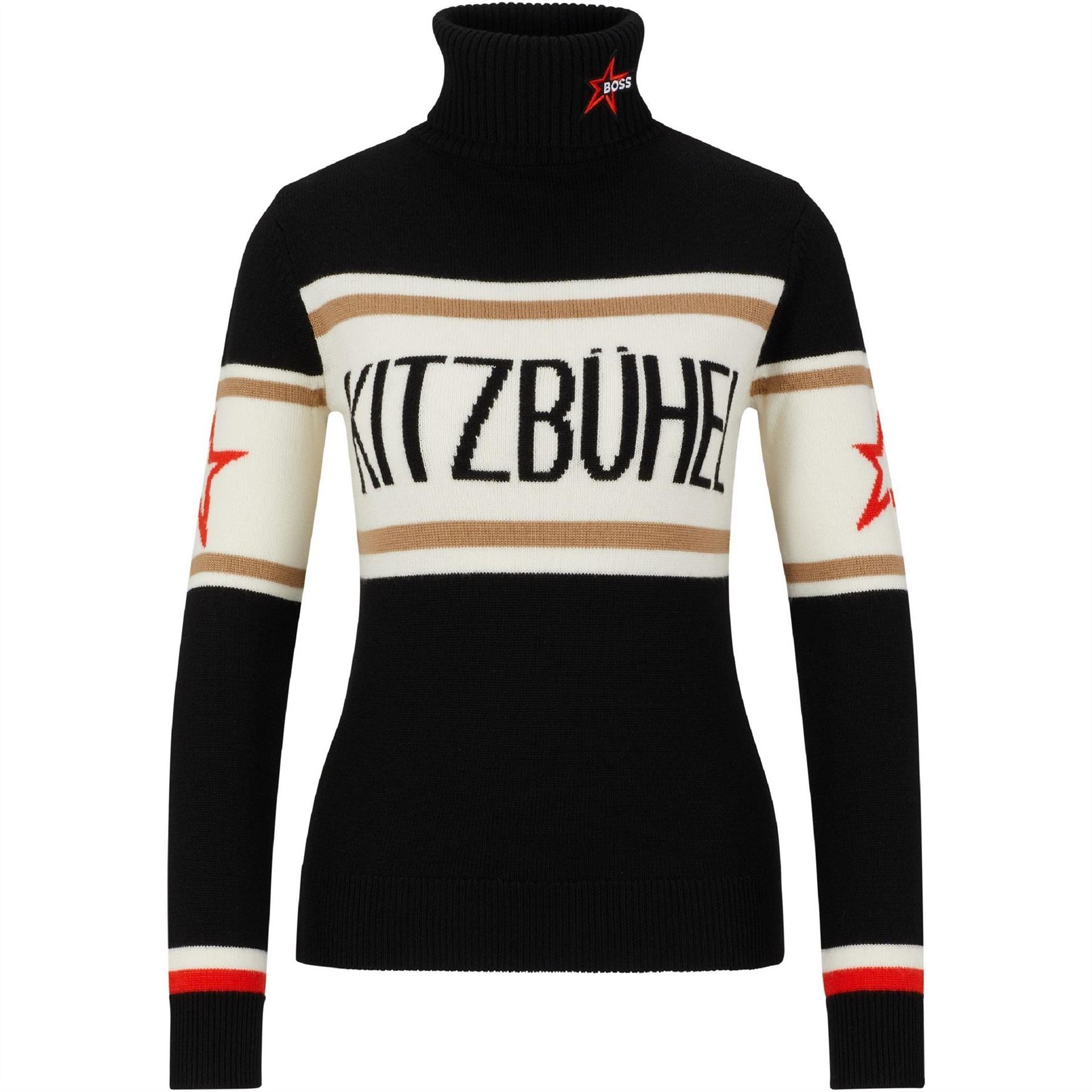 Boss Turtle Neck Long Sleeve Regular Fit Sweater