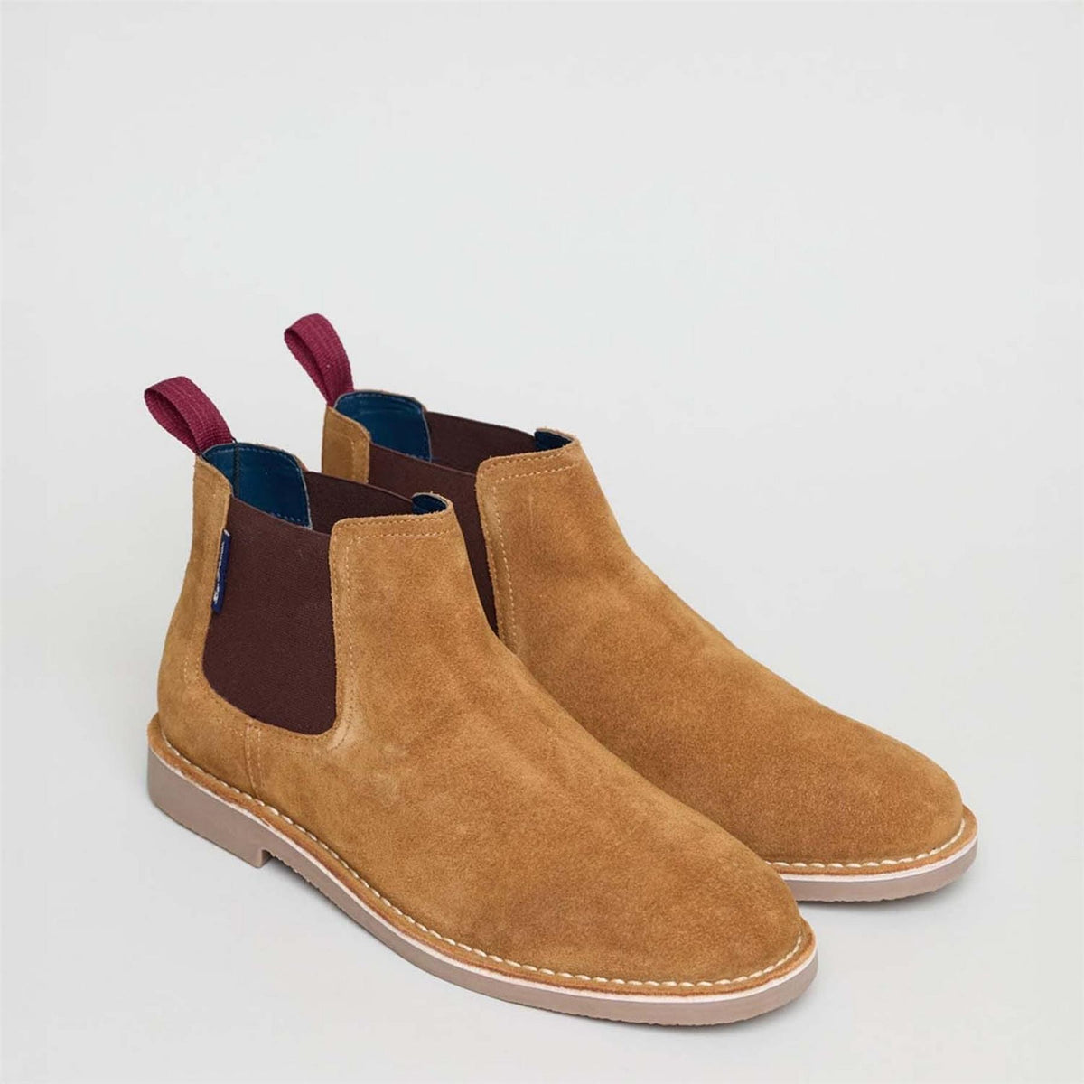 Ben Sherman Garcia Suede Flat Ankle Boots