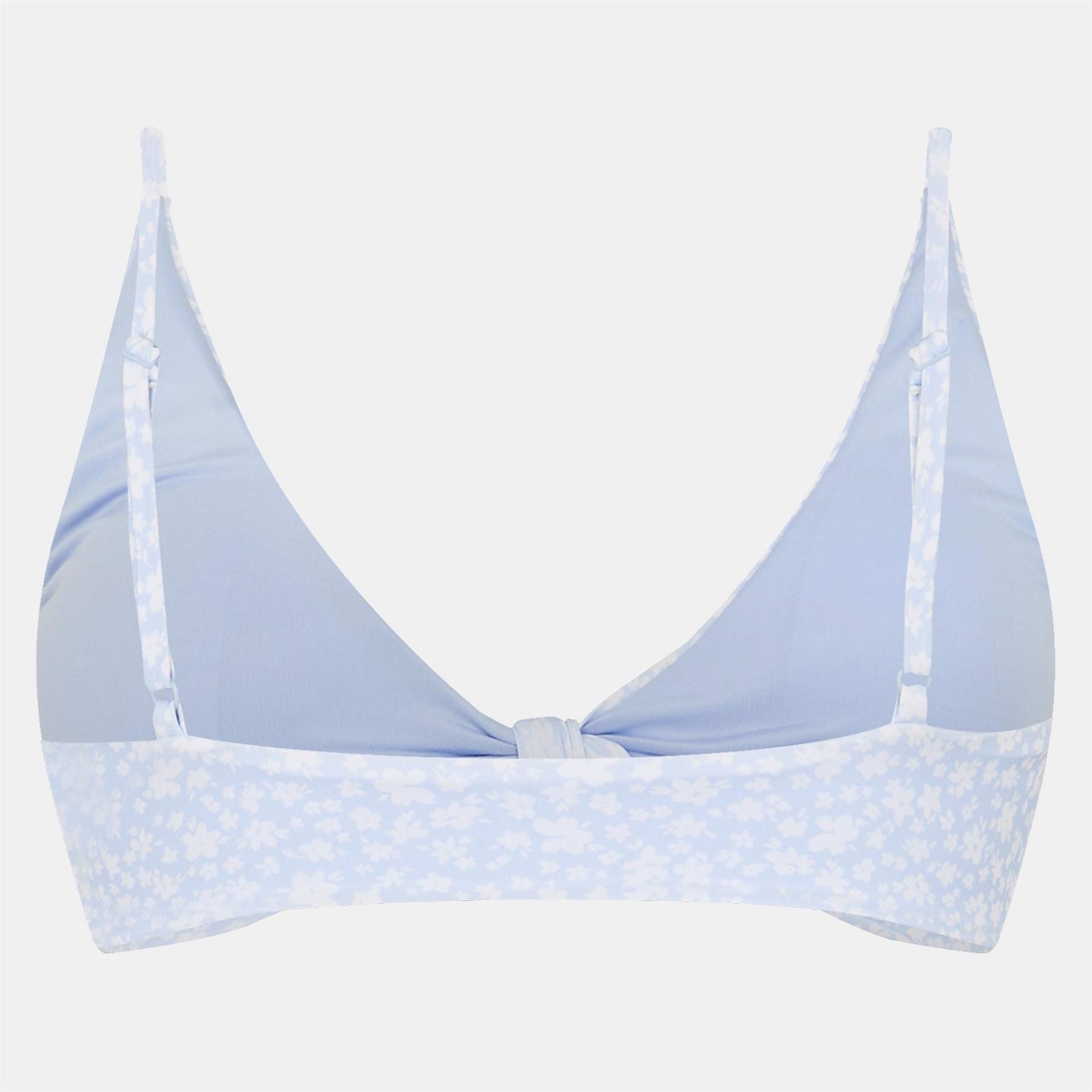 Jack Wills Knot Front Bikini Top Fruit Patterned