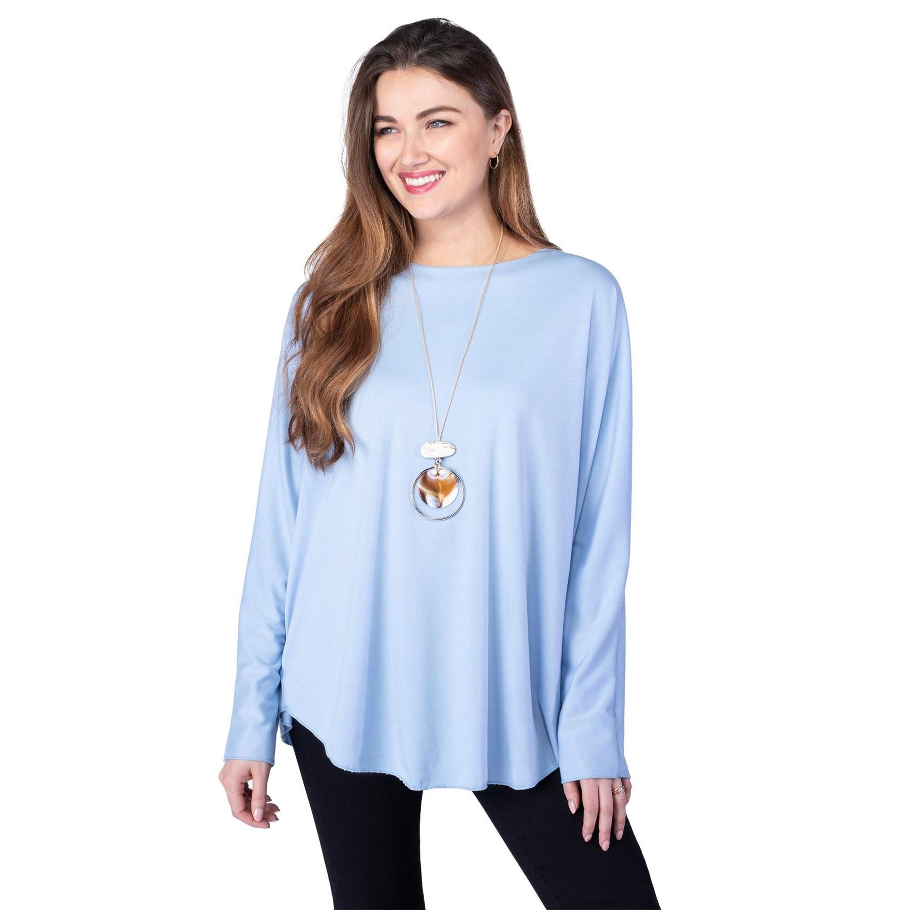 Maison De Nimes Boat Neck Relaxed Fit Blouse