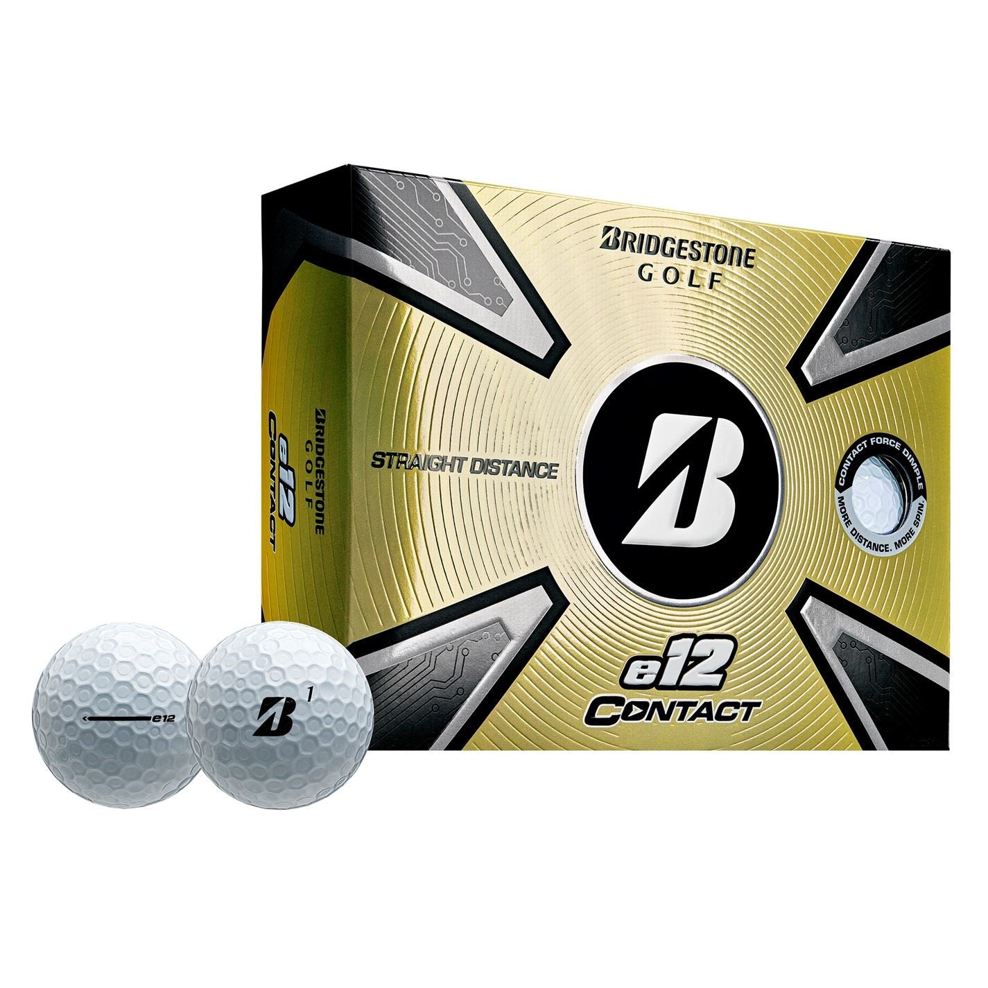 Bridgestone E12 Straight Golf Balls