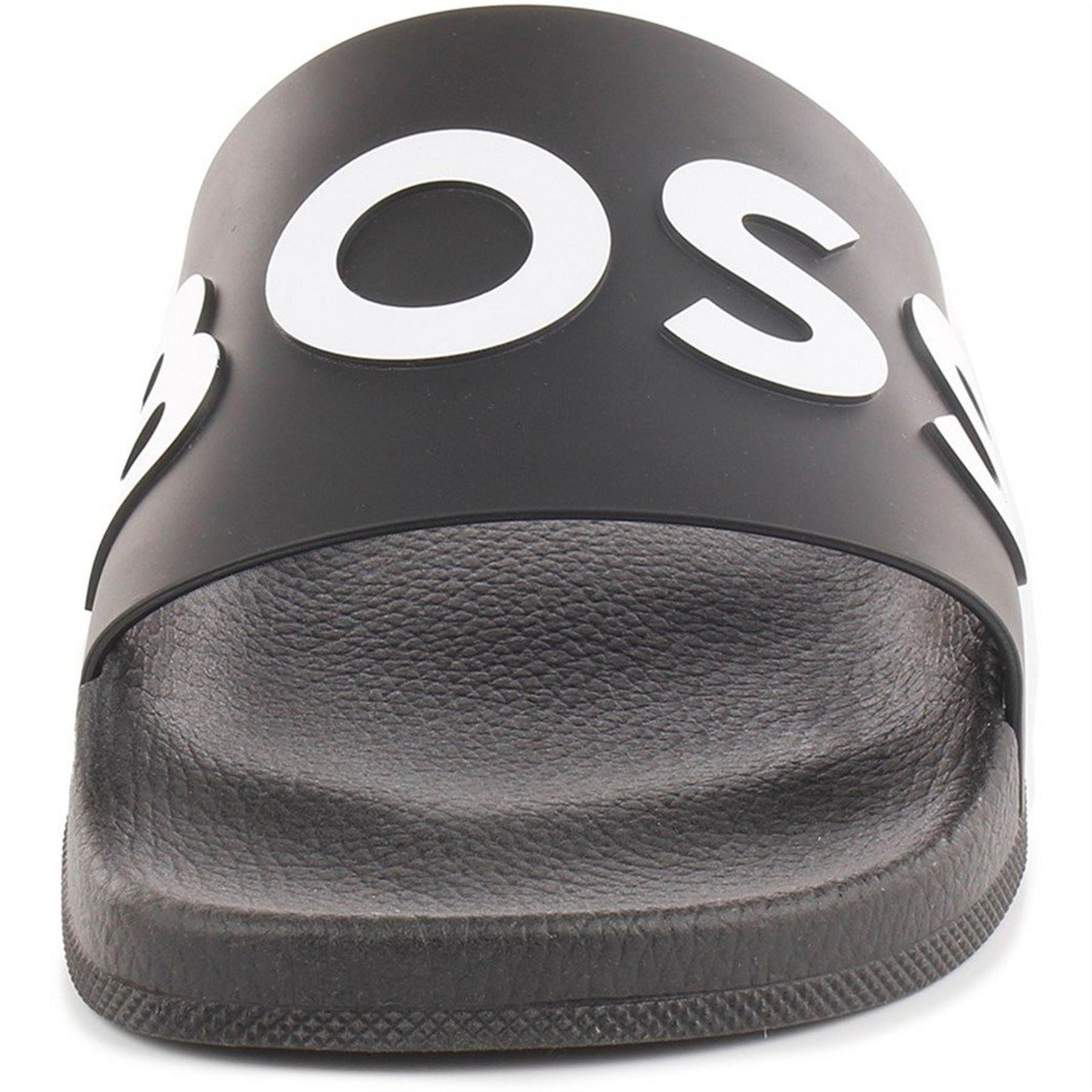 Boss Bay Logo Sliders, Branding Strap Sandals