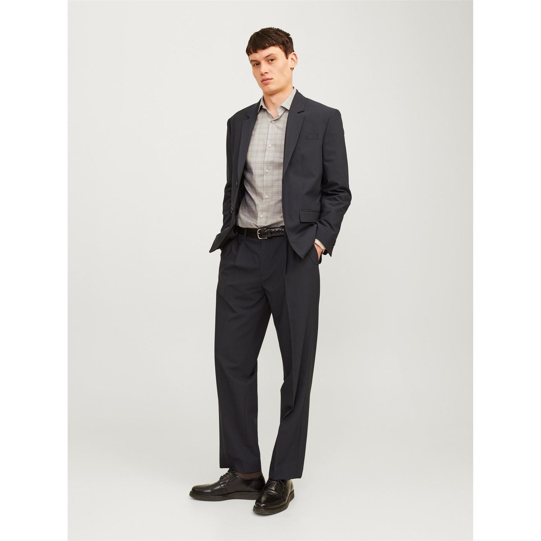 Jack and Jones Parker Regular Fit Long Sleeve Cuff Shirt