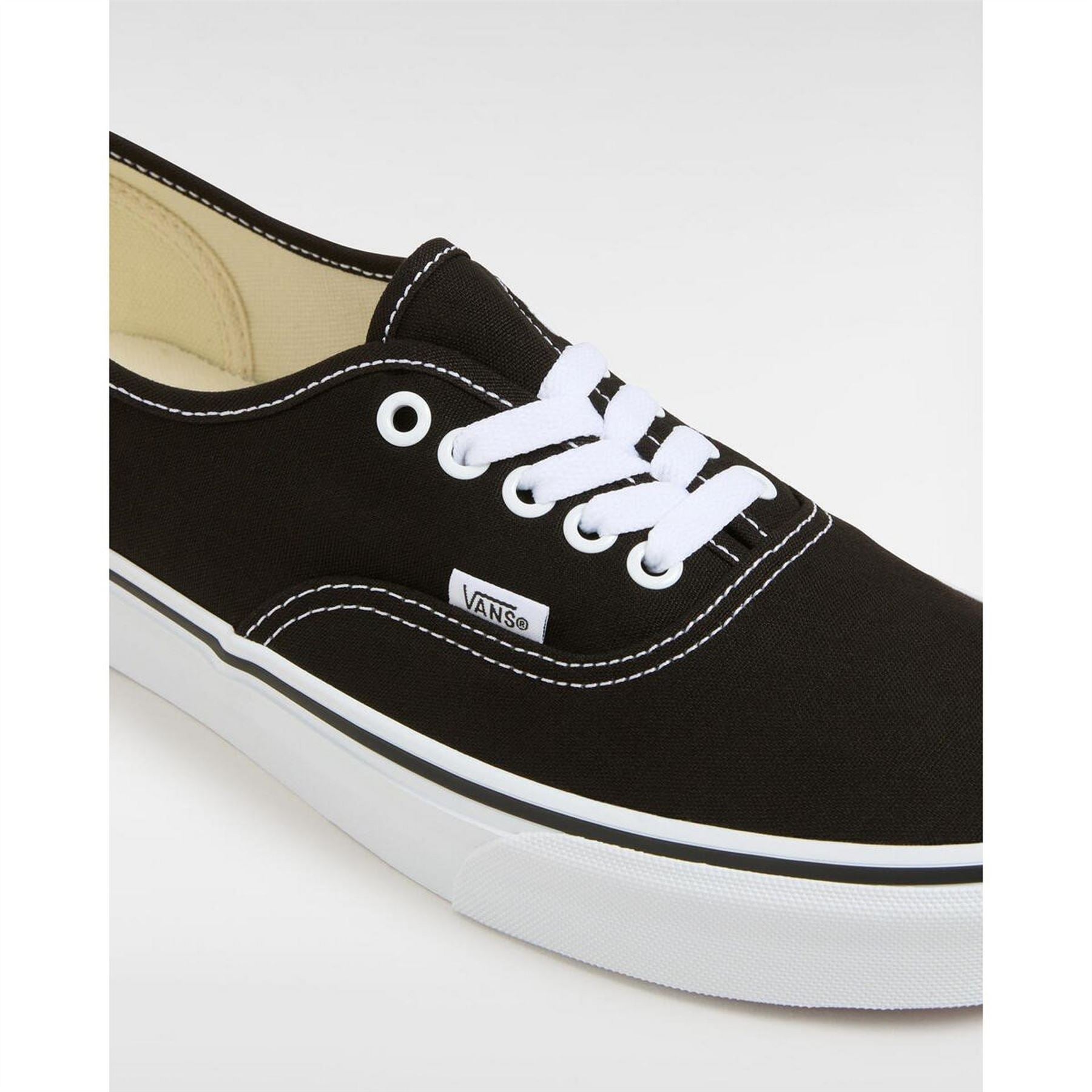 Vans Authentic Canvas Low Top Skate Shoes