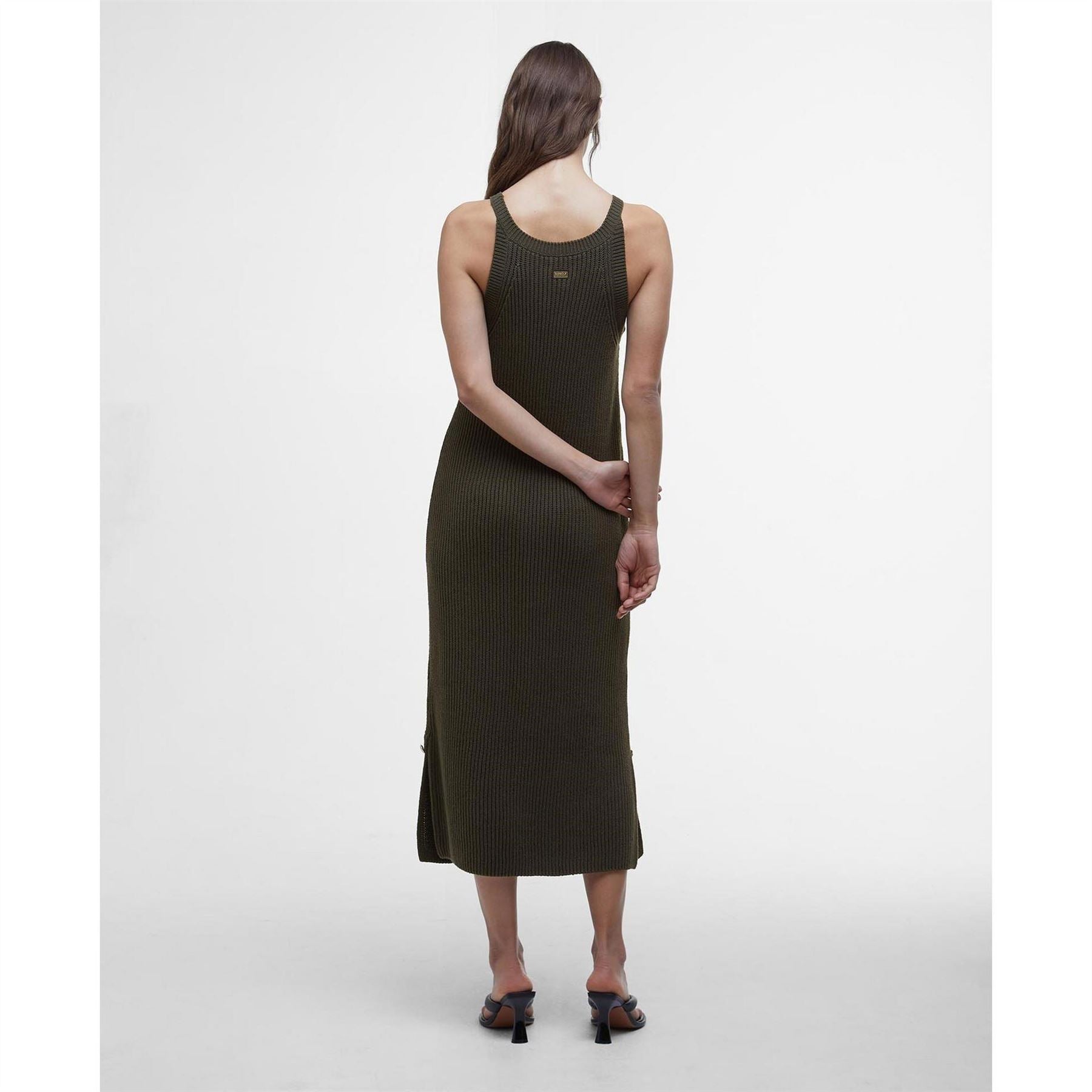 Barbour International Knitted Midi Dress
