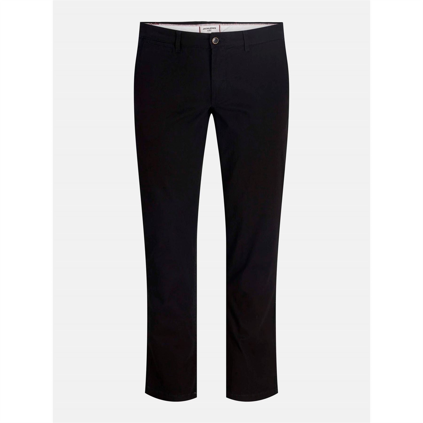 Jack and Jones Marco Dave Solid Patterned Straight Leg Chinos