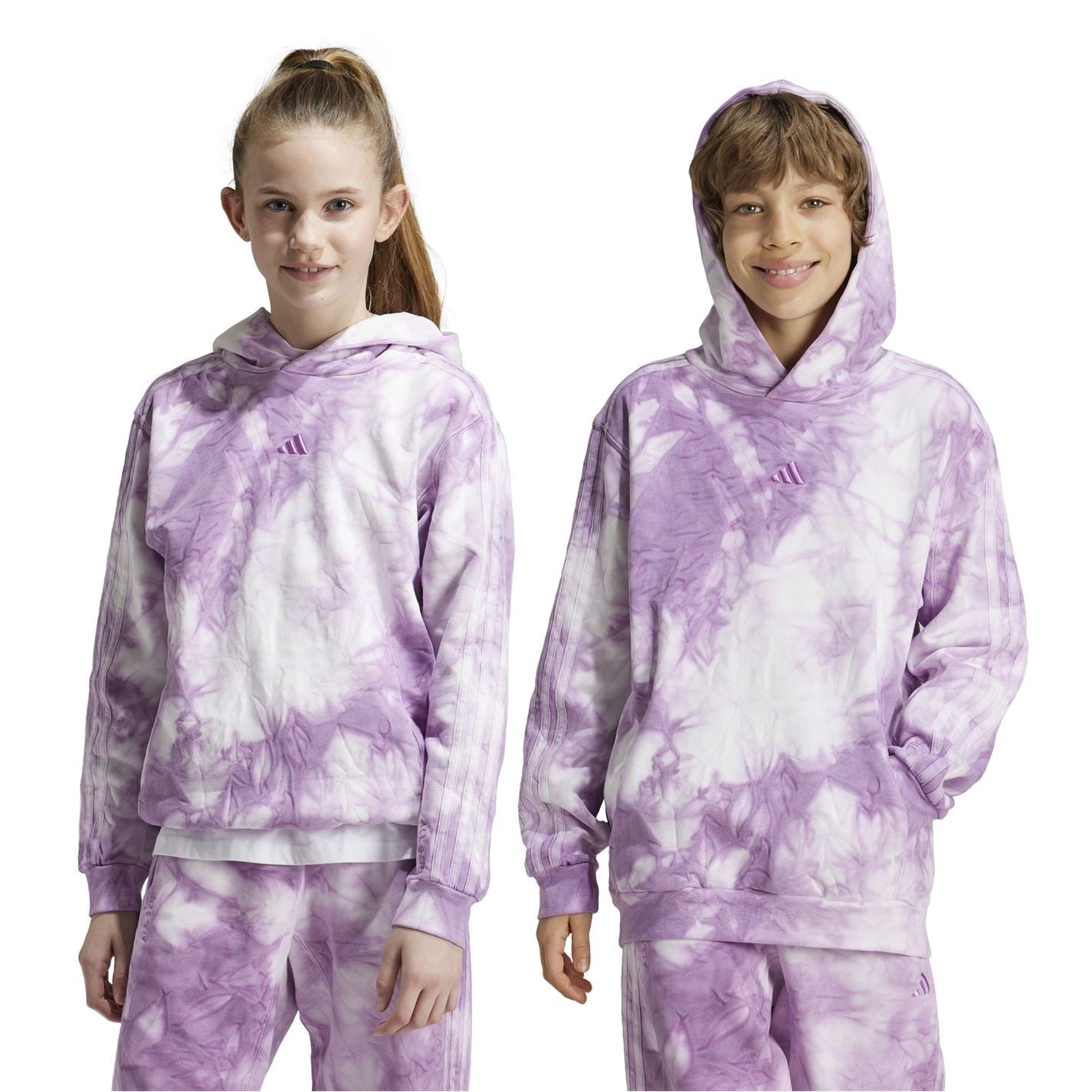 adidas Kids Hooded Neck Long Sleeve Sweatshirt