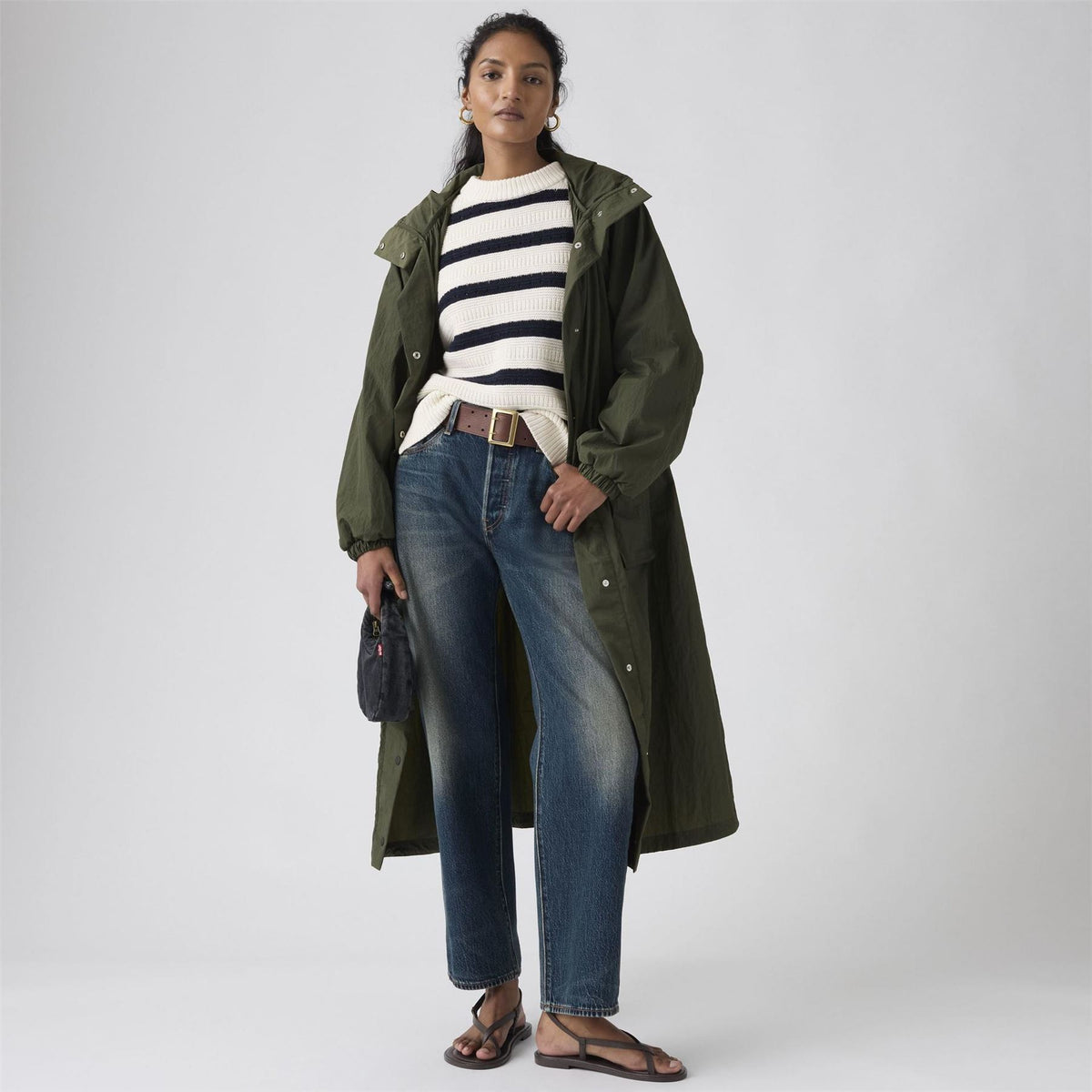 Levis Simone Bubble Parka Long Deep