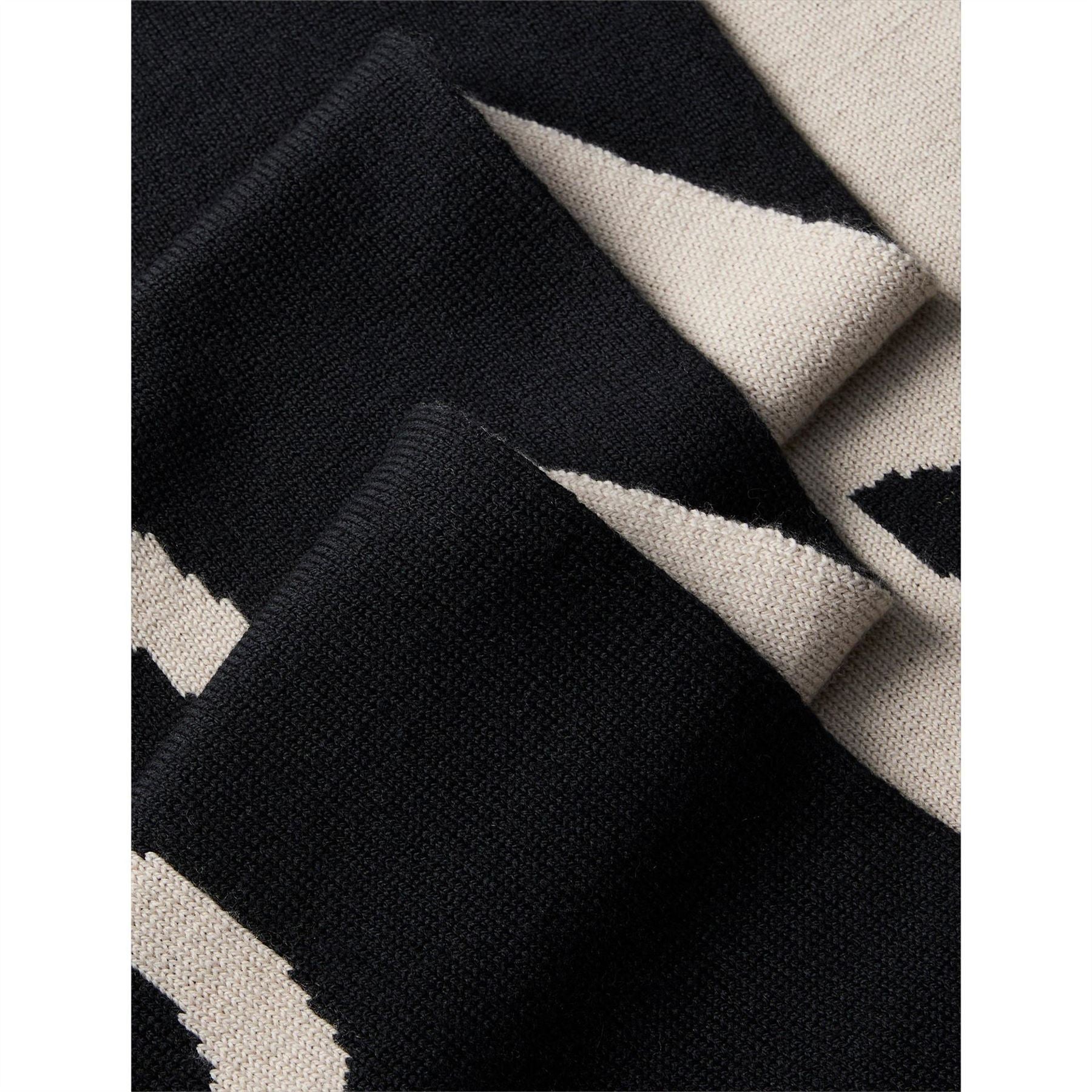 Calvin Klein Oblong Logo Print Scarf with Logo