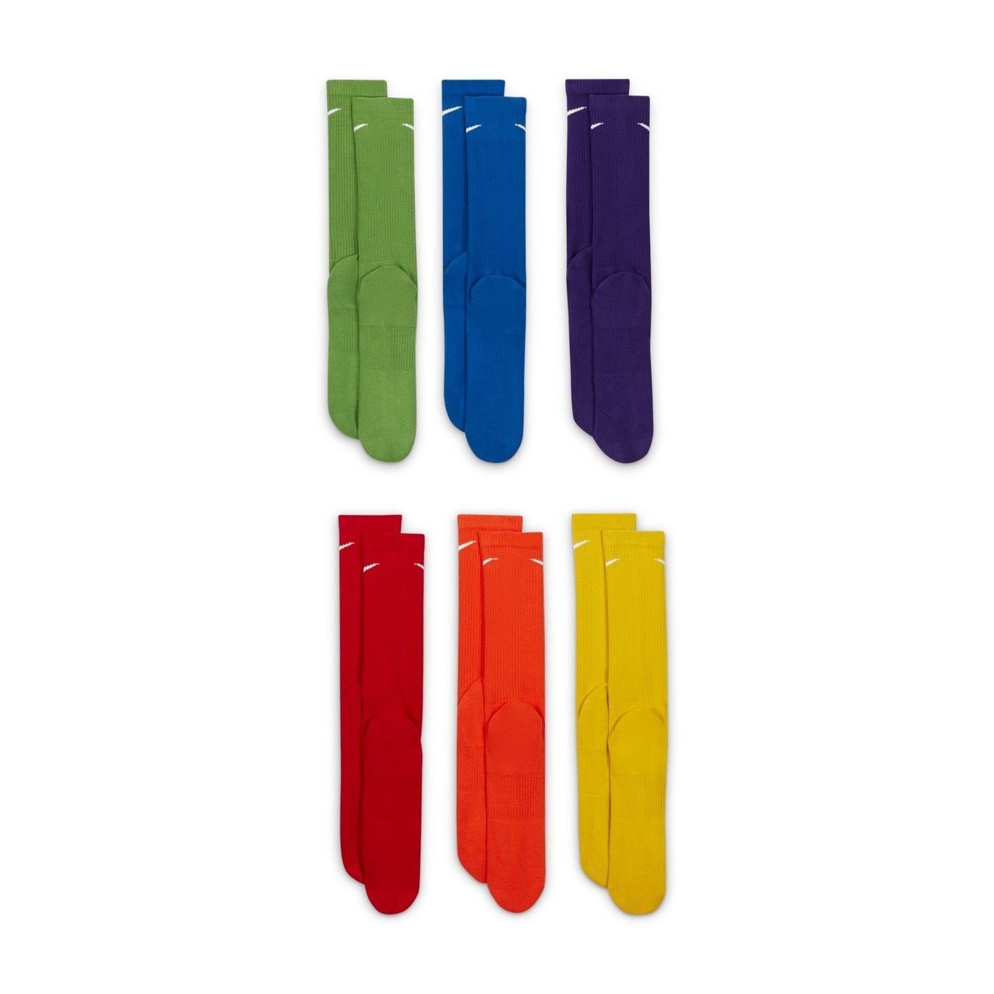 Nike Everyday Plus Cushioned Crew Socks 6 Pack Mens