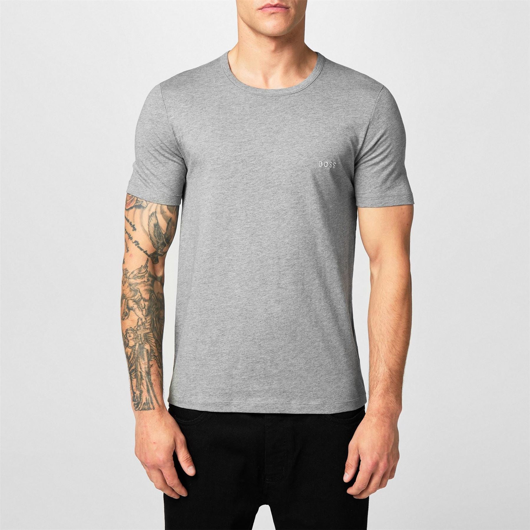 Boss BOSS Bodywear 3 Pack Premium Cotton T Shirts   Crew Neck
