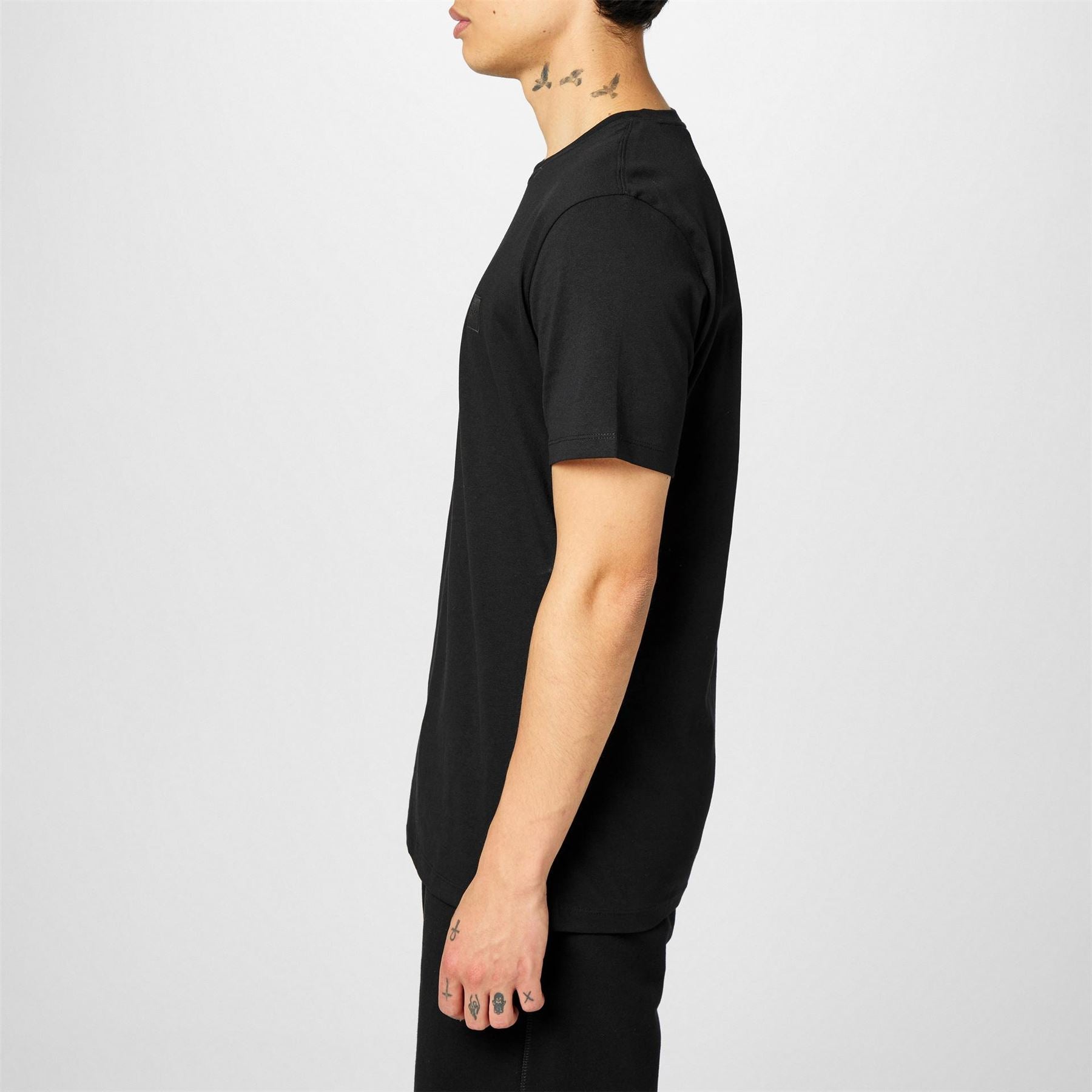 Boss BOSS ORANGE Tales T Shirt with Logo Patch Premium Cotton