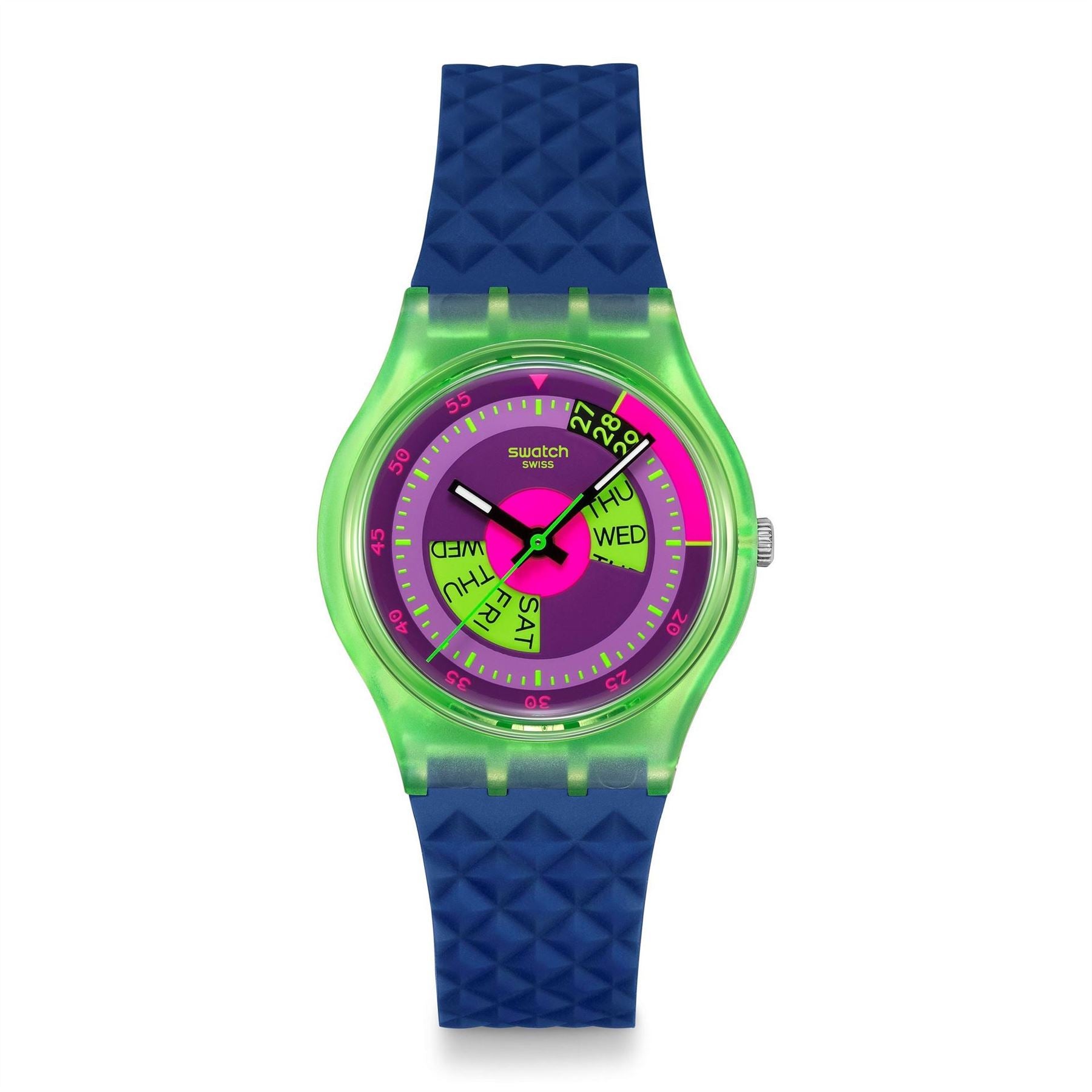 Swatch Adults Skychart 62 Analogue Quartz Watch