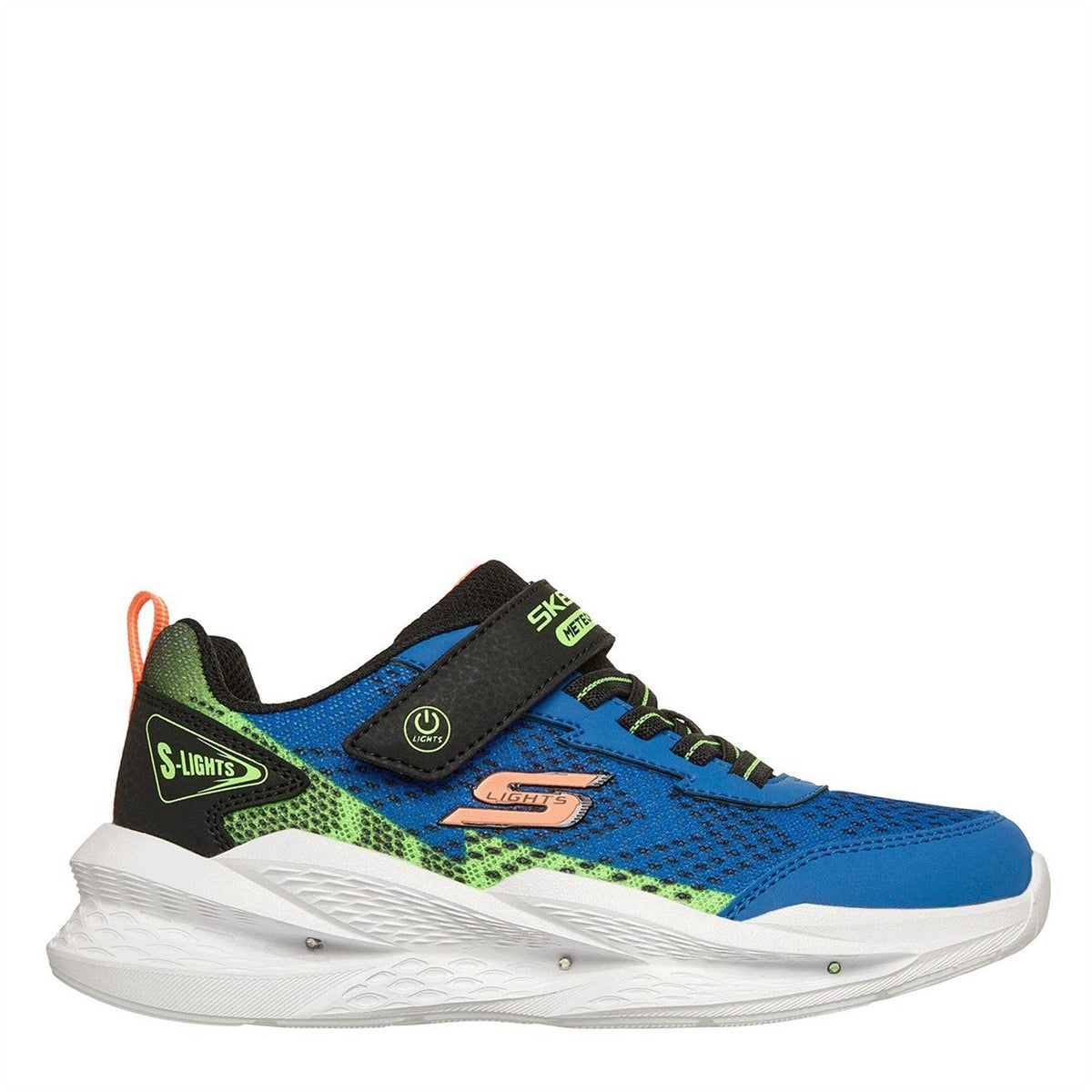 Skechers Gore  And  Strap Sneaker W Mult Light Up Trainers Boys