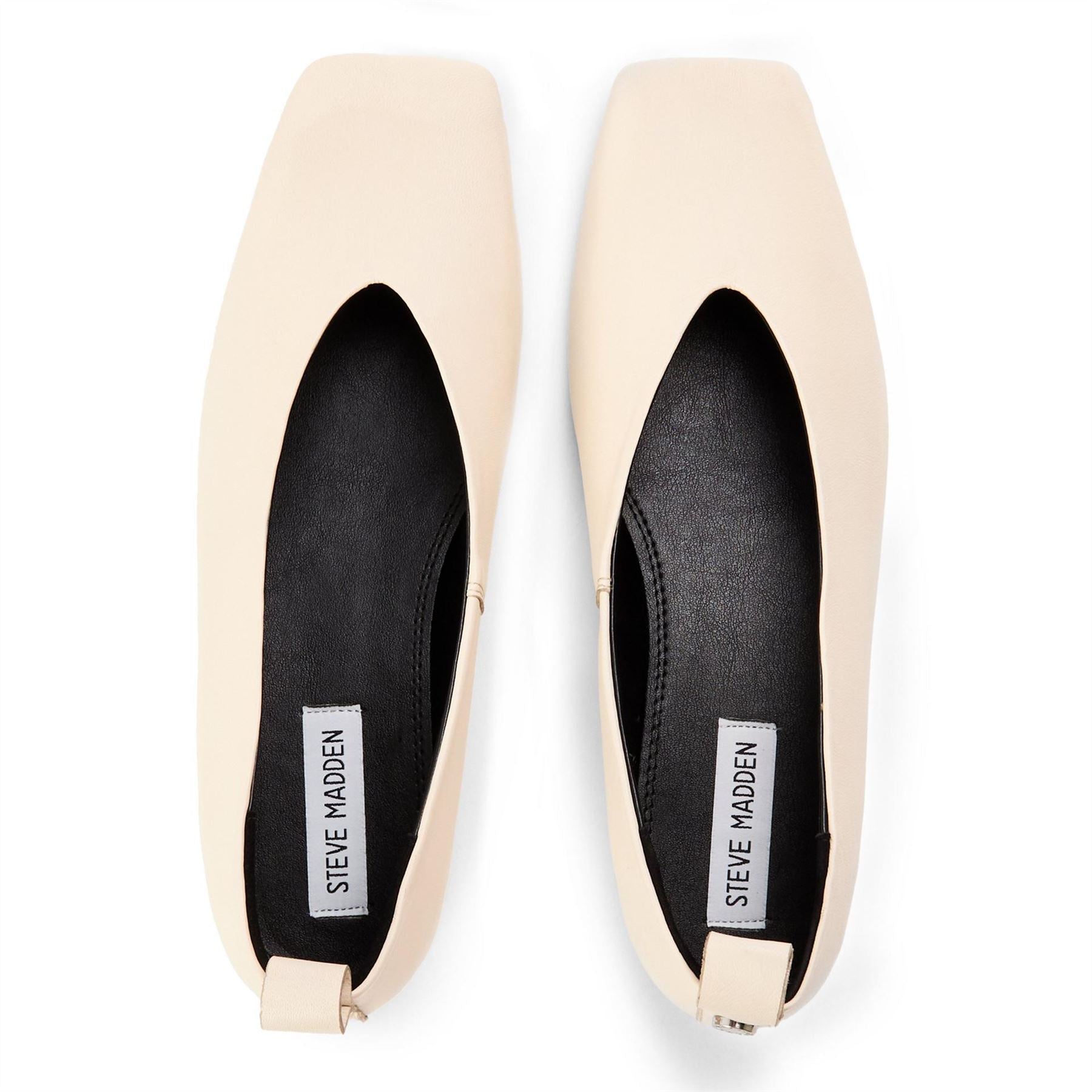 Steve Madden Fosse Logo Print Flats Pumps