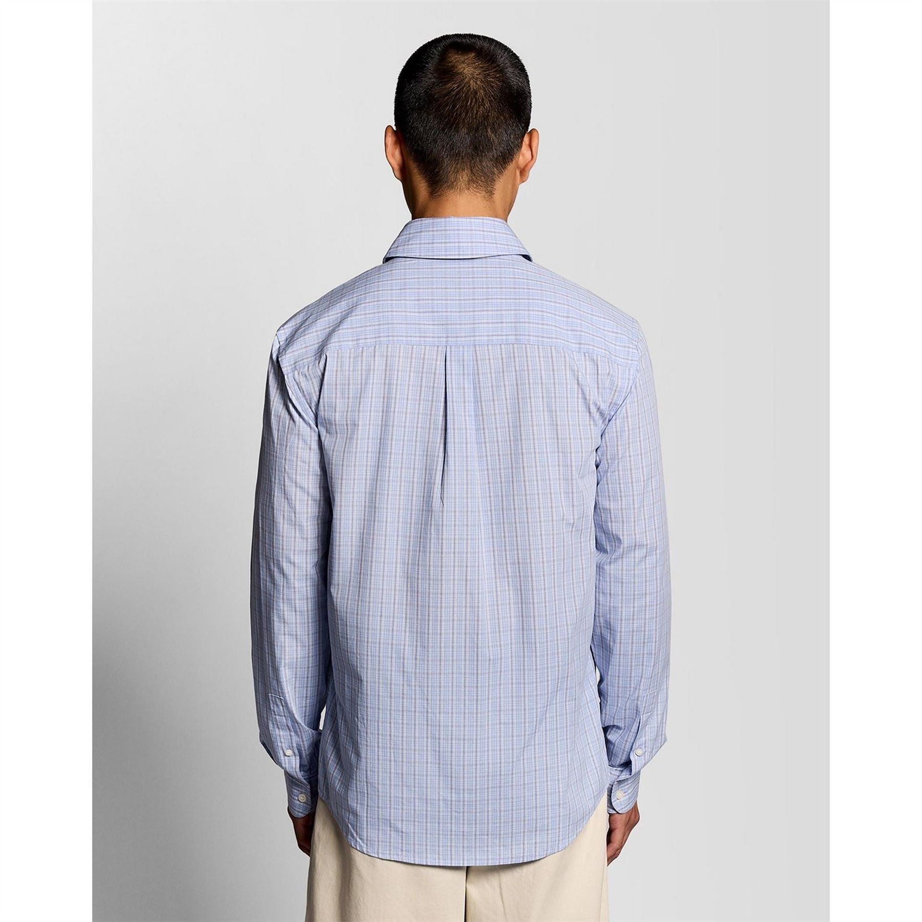 Lyle and Scott Long Sleeve Patterned Shirt