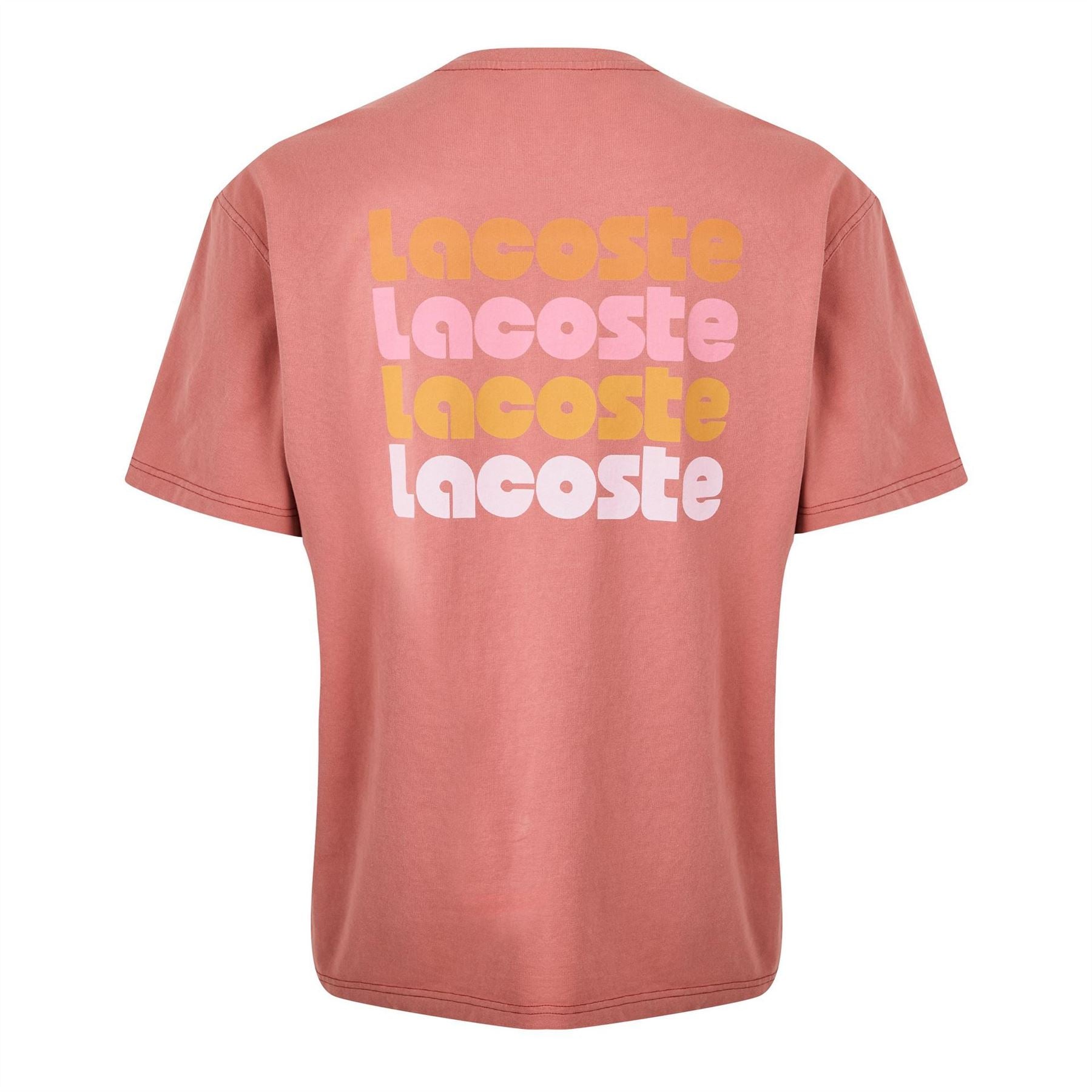 Lacoste Effect Ombré Print T-Shirt
