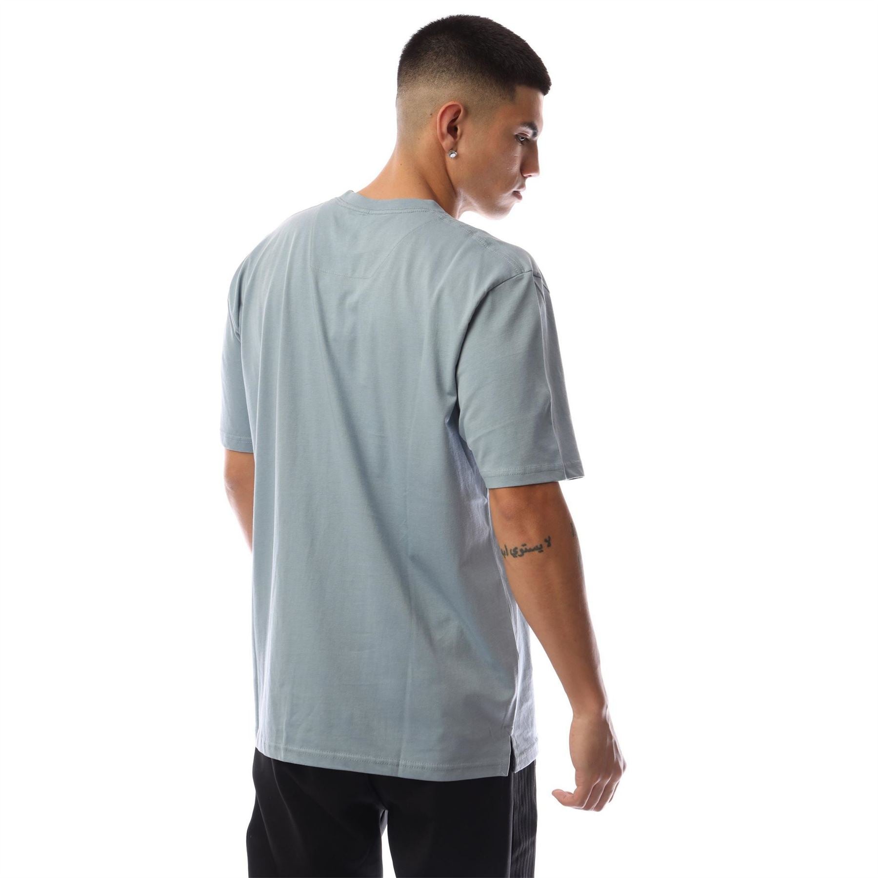 Marshall Artist Logo Print Crew Neck Short Sleeve T-Shirt