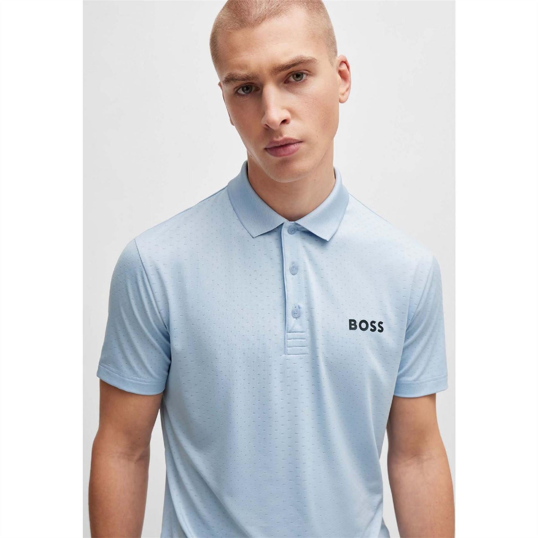 Boss Contrast Logo Polo Shirt