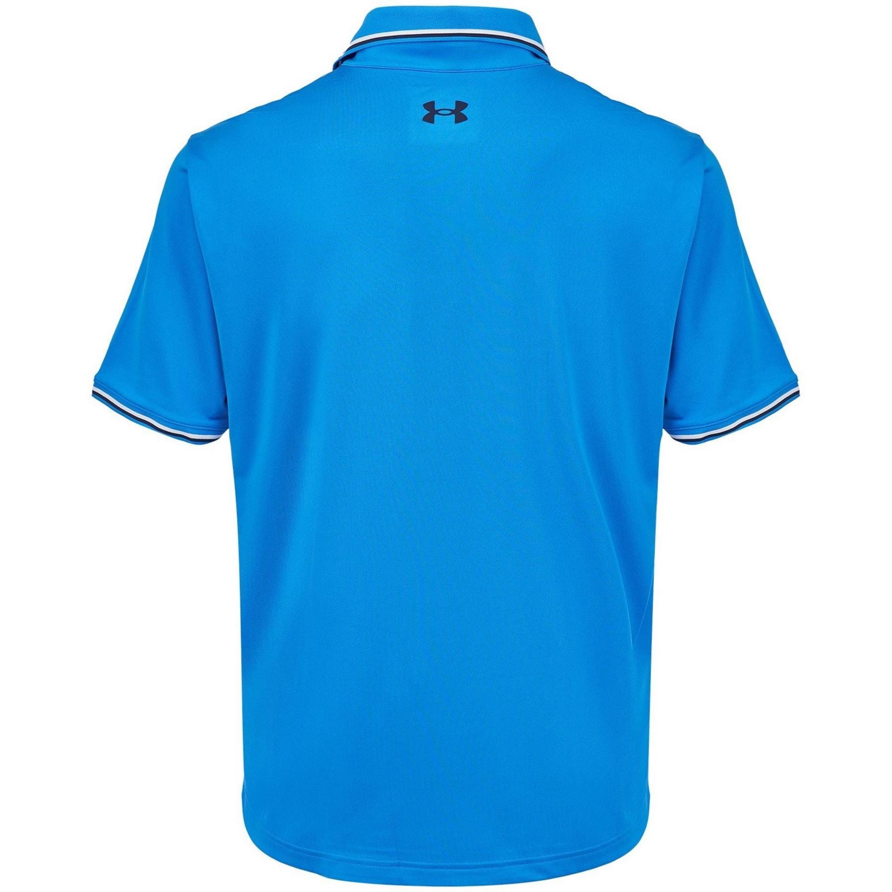 Under Armour Ribbed Collared Short Sleeve Polo Shirt