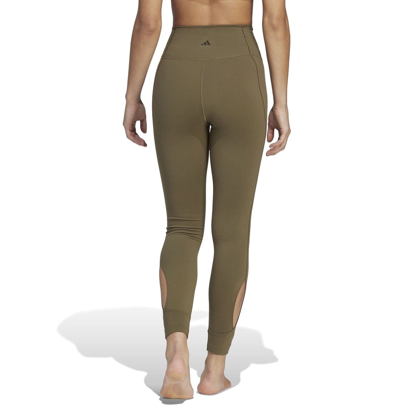 adidas Womens Yoga Studio Wrapped 7 8 Leggings