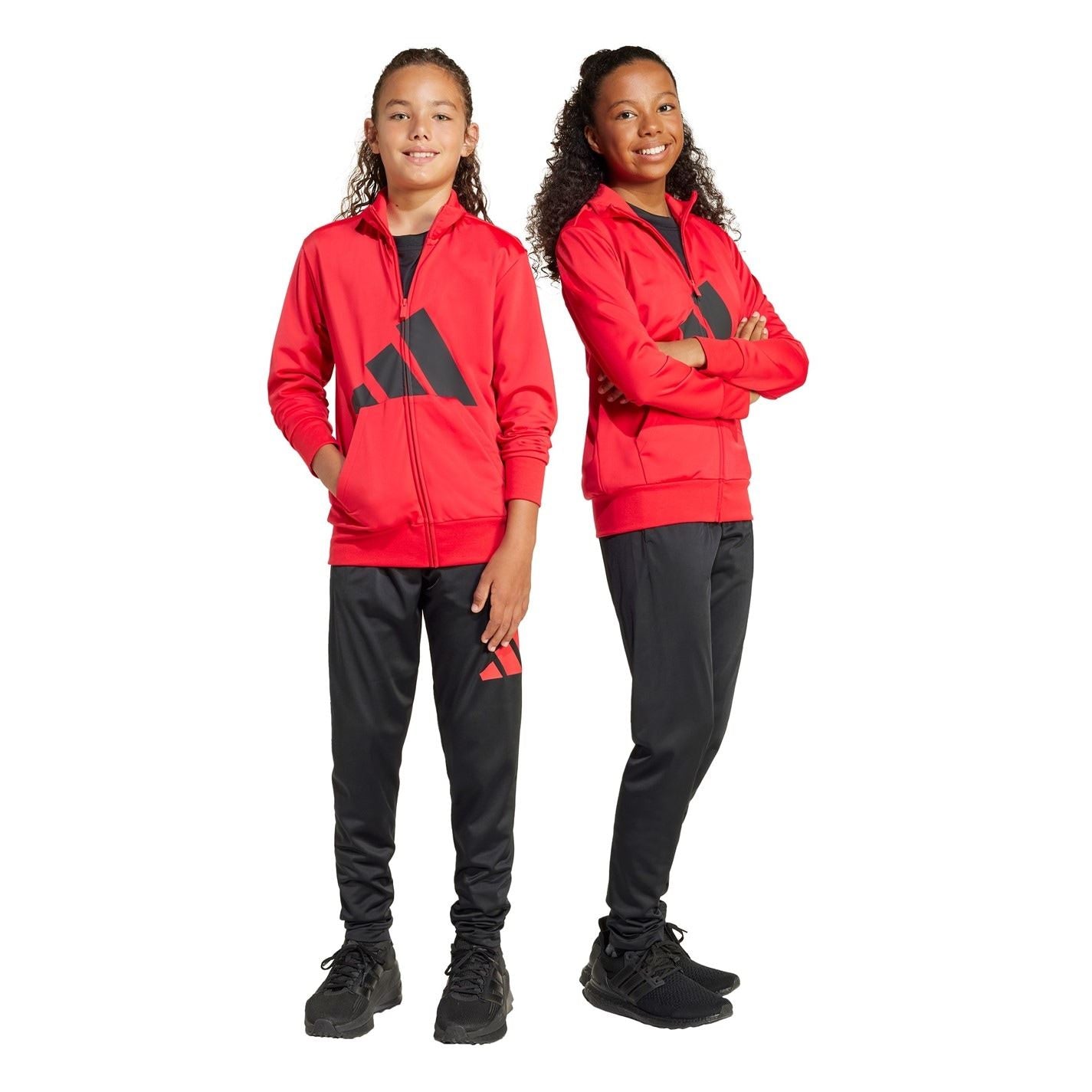 adidas Linea Poly Tracksuit Juniors