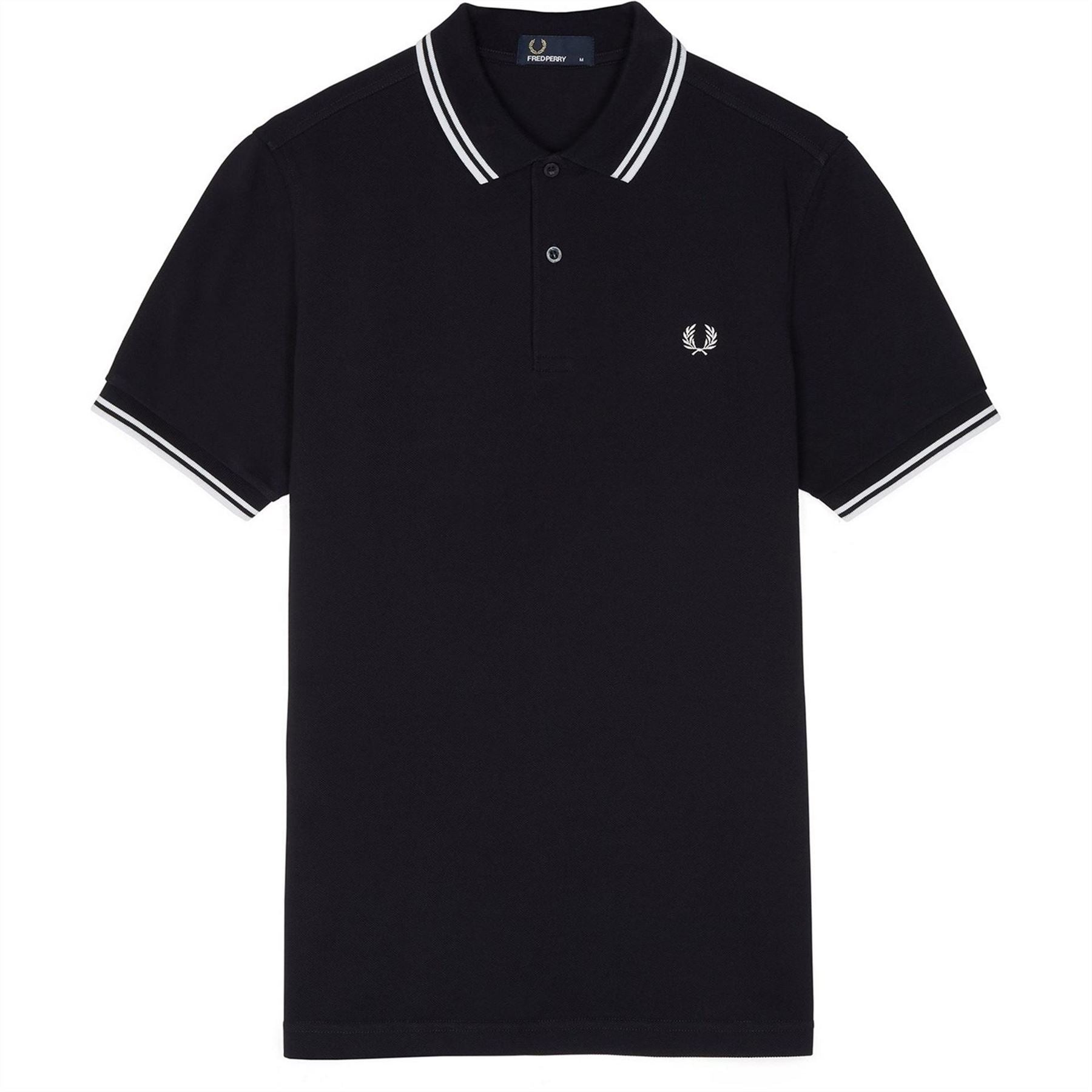 Fred Perry Sleeve Twin Tipped Polo Shirt