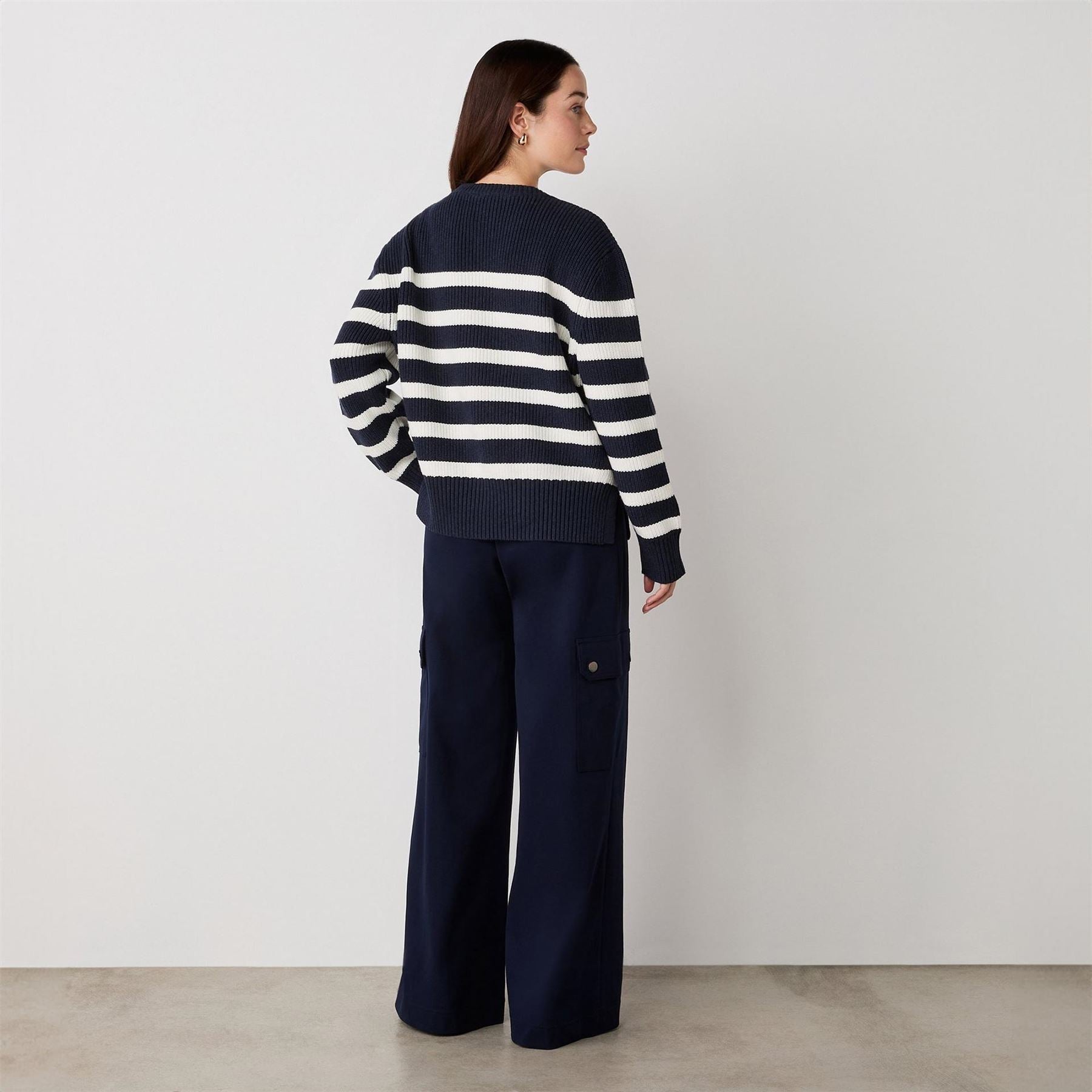Finery Serena Relaxed Fit Long Sleeve Sweater