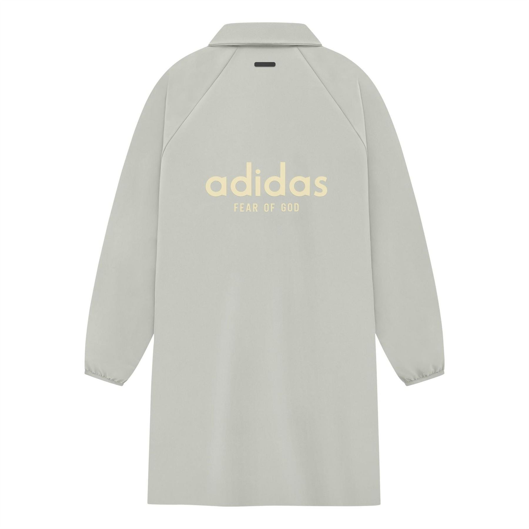 adidas Solid Patterned Snap Button Over Coat