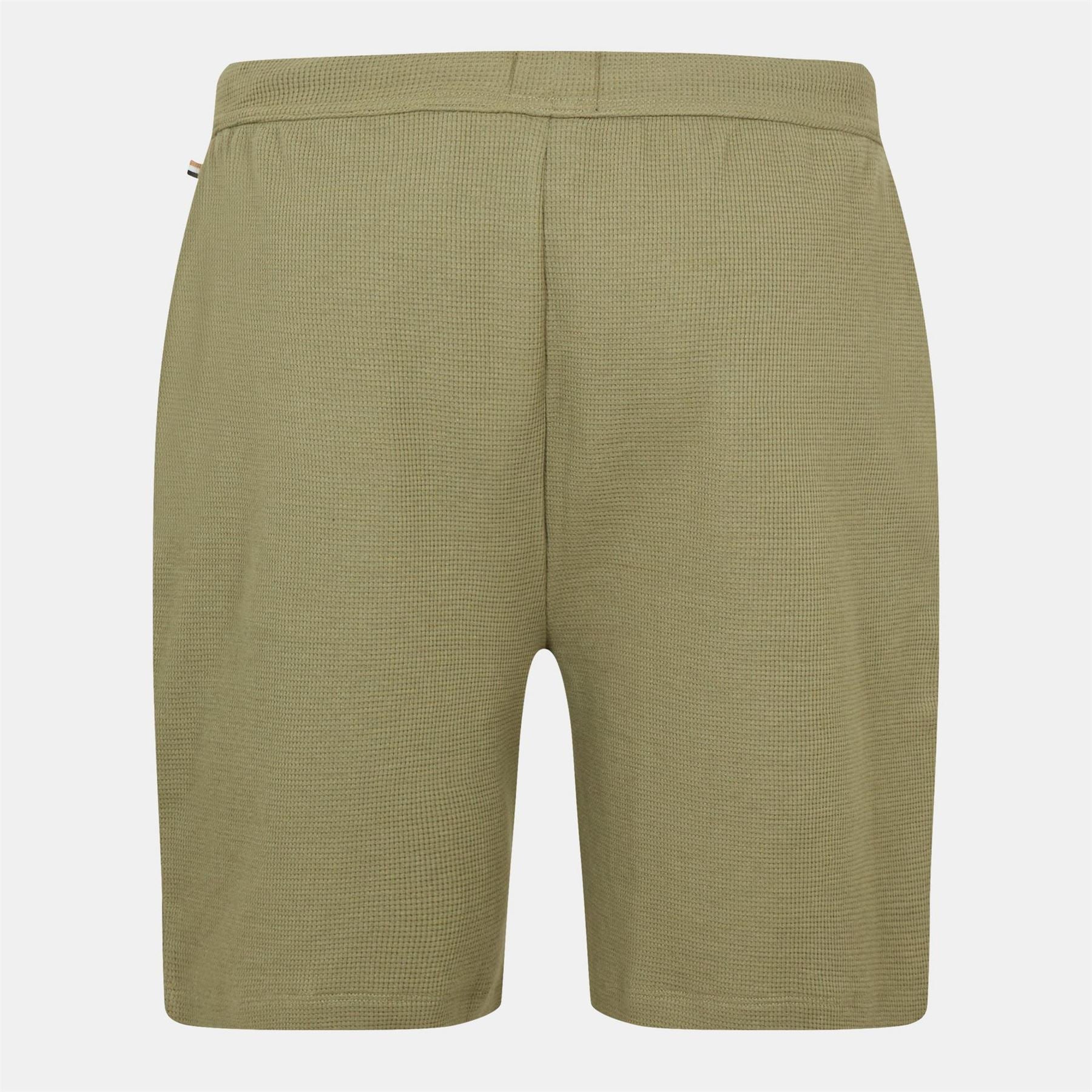 Boss Embroidered Waffle Pyjama Shorts