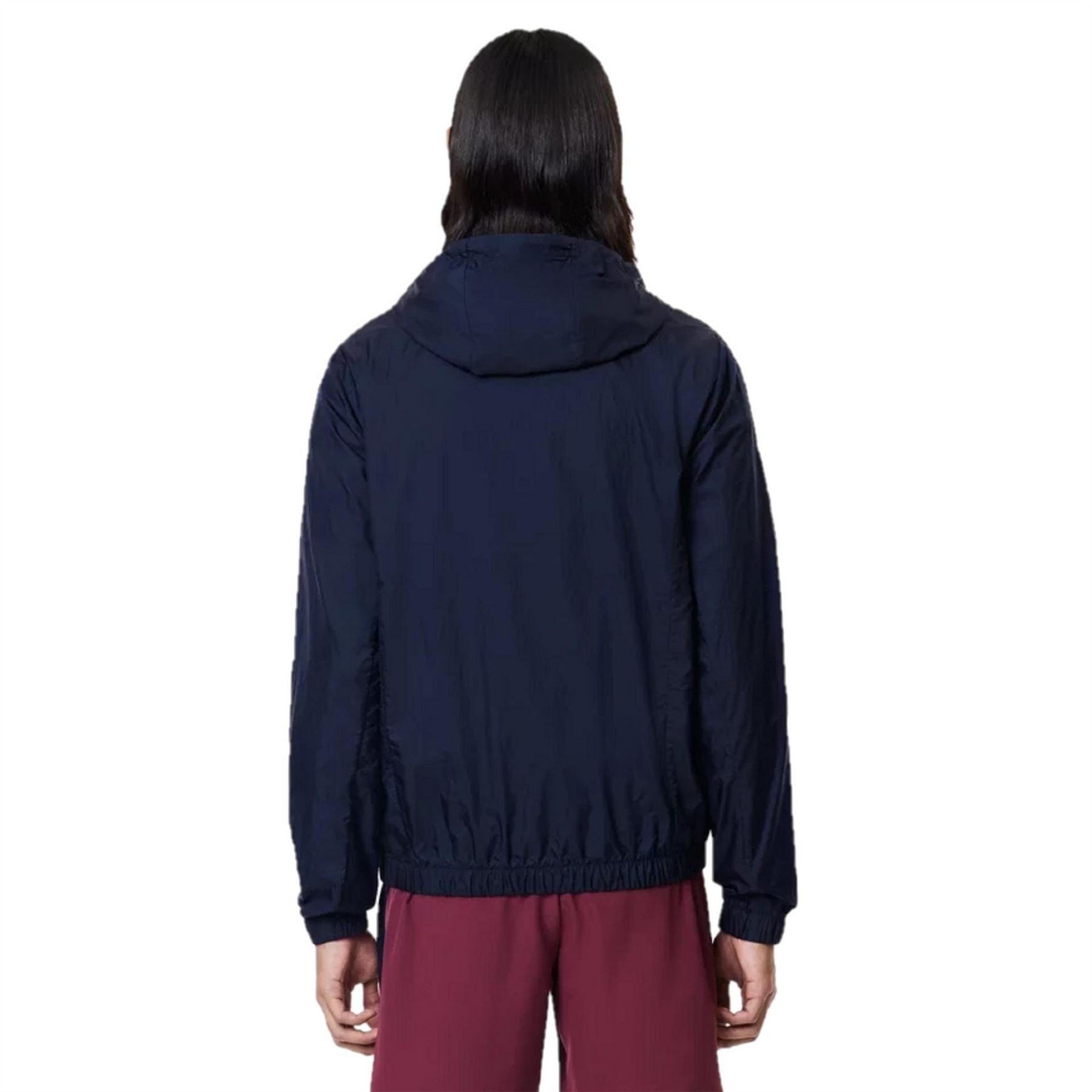 Lacoste Water Resistant Lightweight Rain Anorak