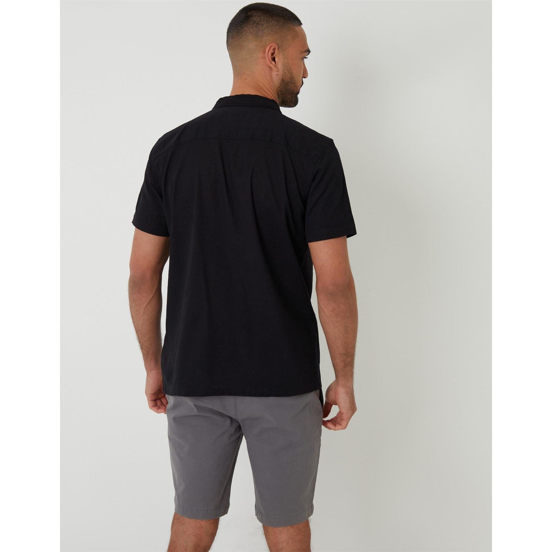 Threadbare Urmston Regular Fit Short Sleeve Shirt
