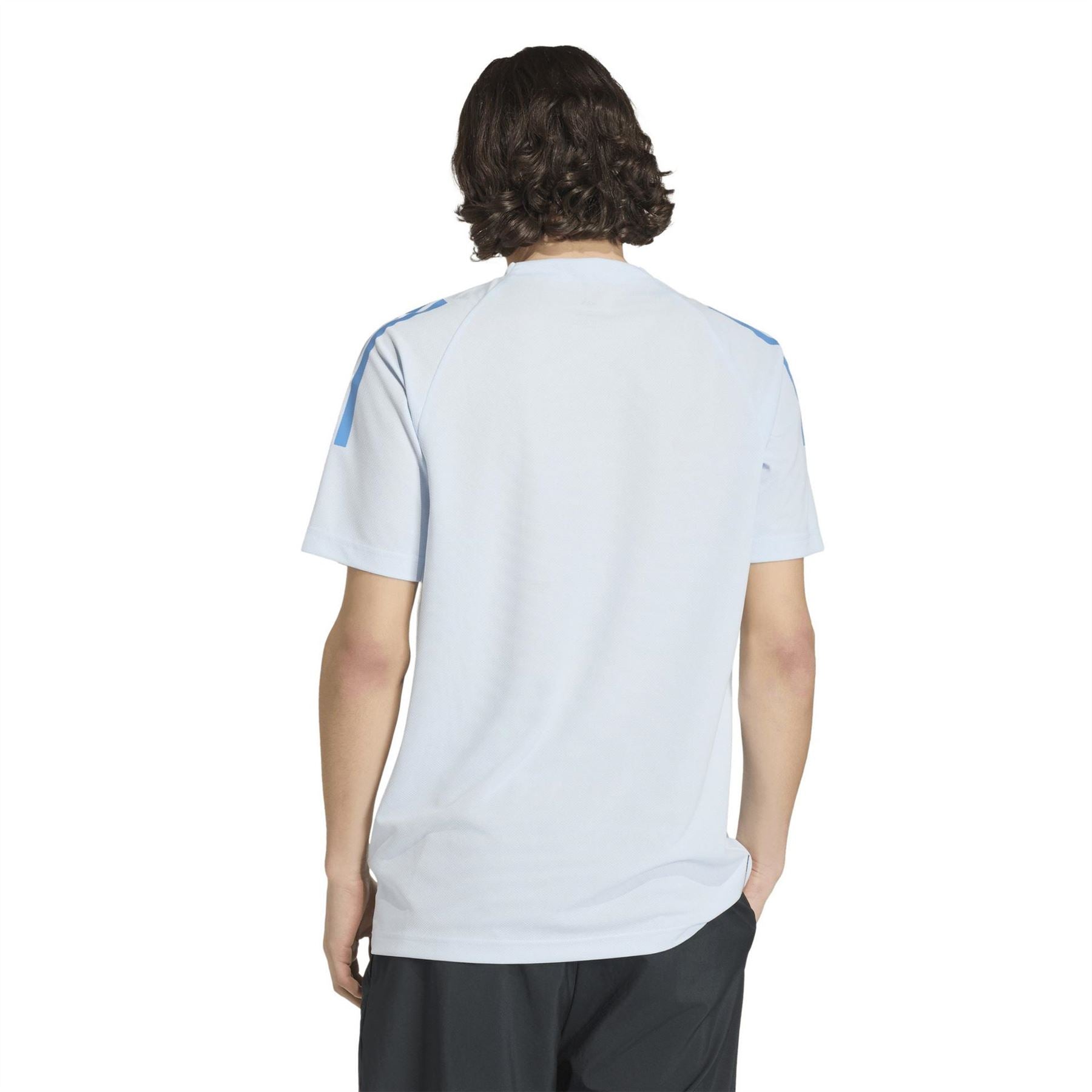 adidas Mens Classic 3 Stripe Sereno T-Shirt