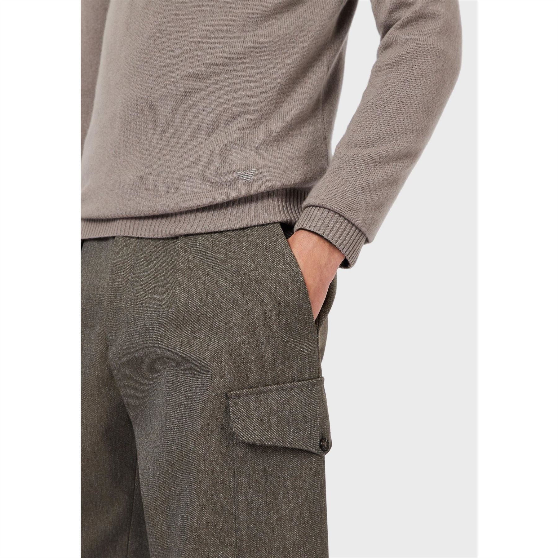 Emporio Armani Crew Neck Regular Fit Sweater