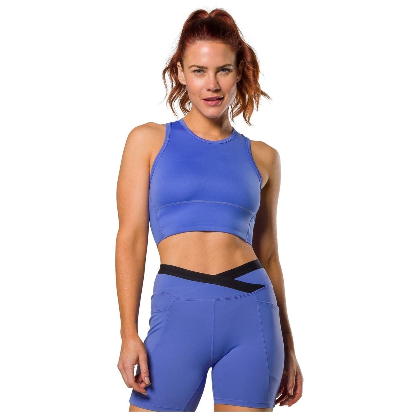 Nathan Snug Fit Cropped Sports Bra