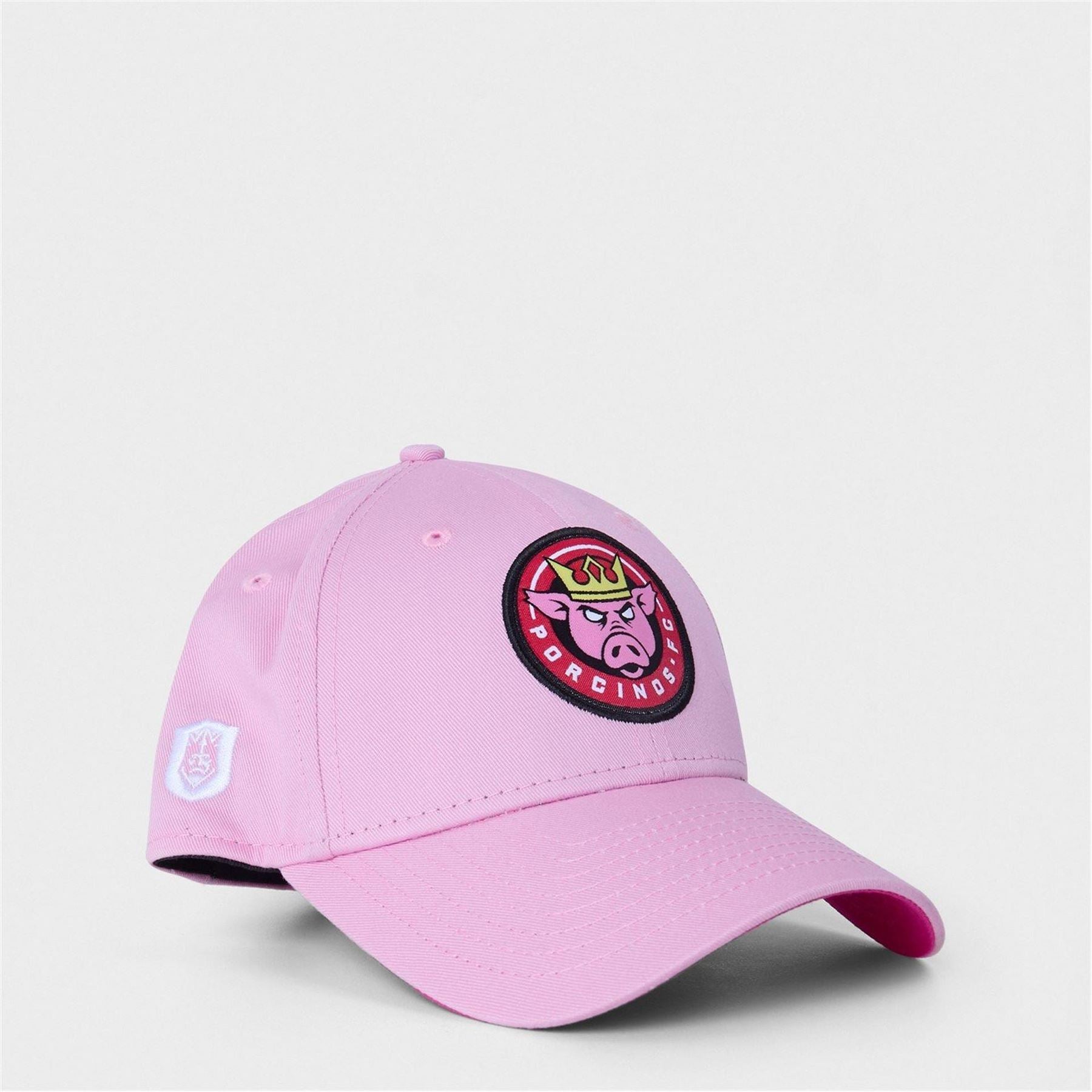 New Era 9fty Logo Embroidered Curved Brim Cap