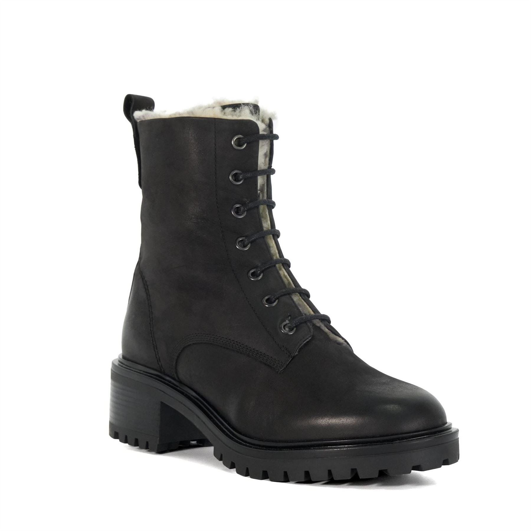 Dune London Chunky Faux Fur Lined Boots